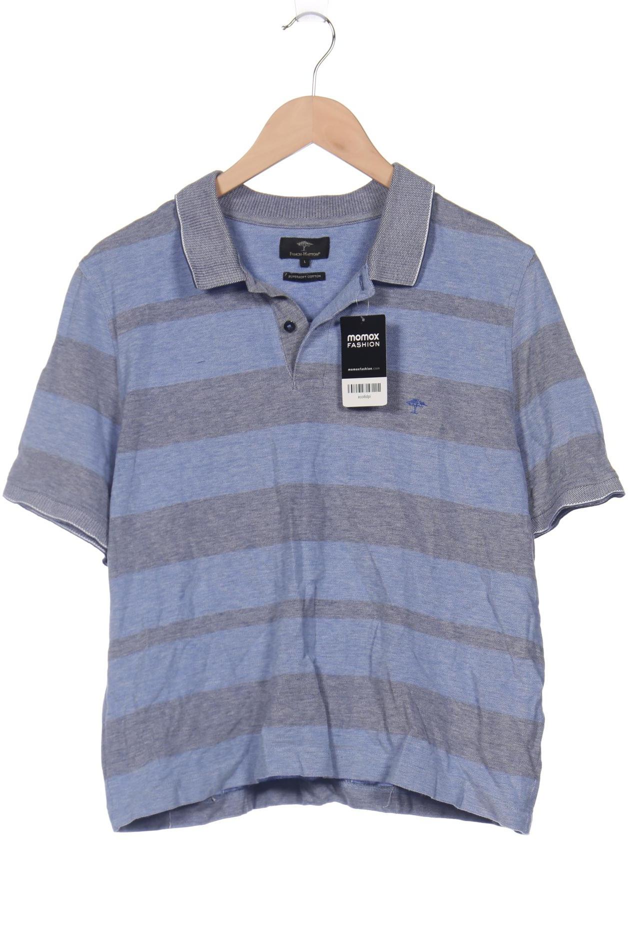 

Fynch Hatton Herren Poloshirt, blau, Gr. 52