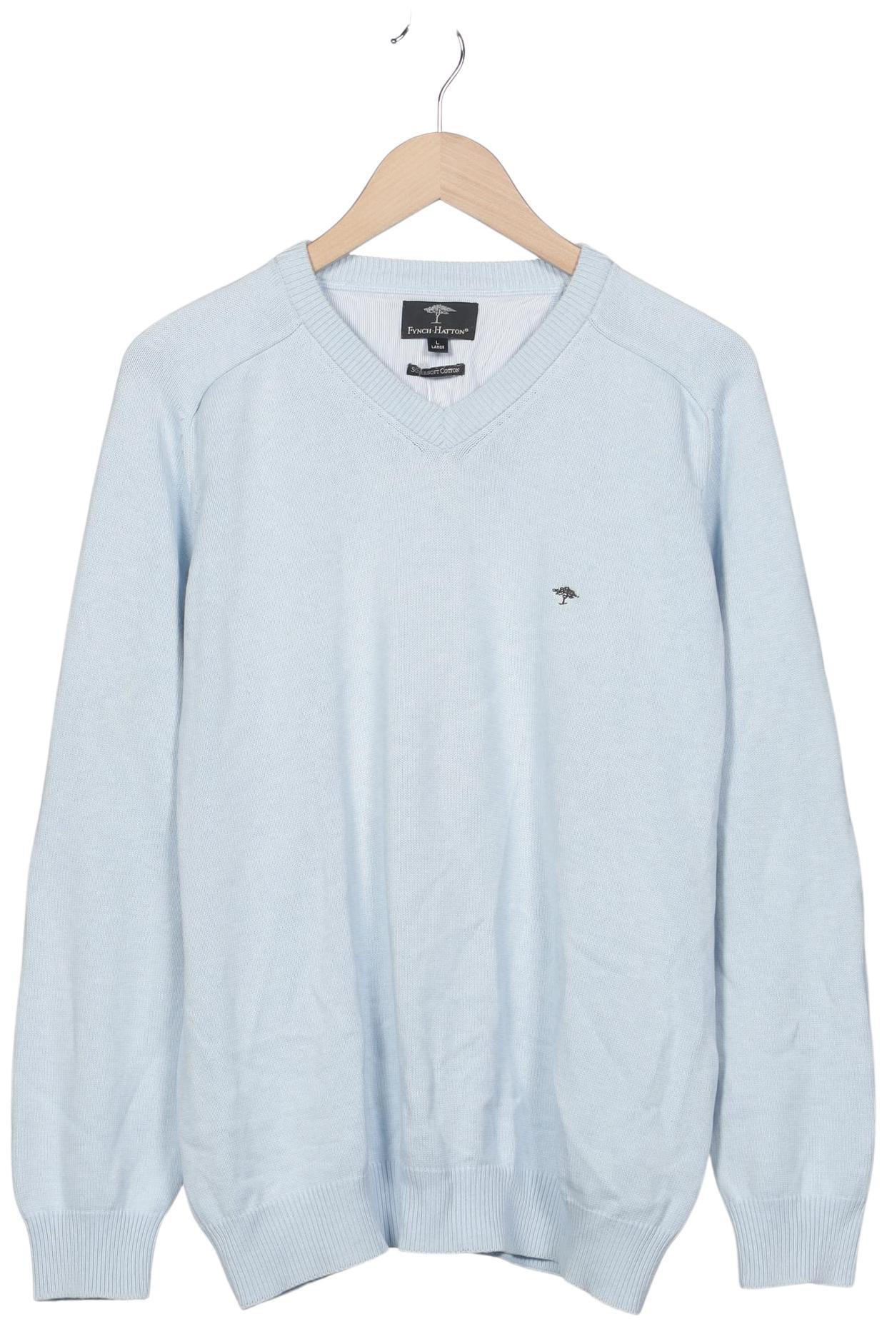 Thumbnail - Fynch Hatton Herren Pullover, hellblau, Gr. 52