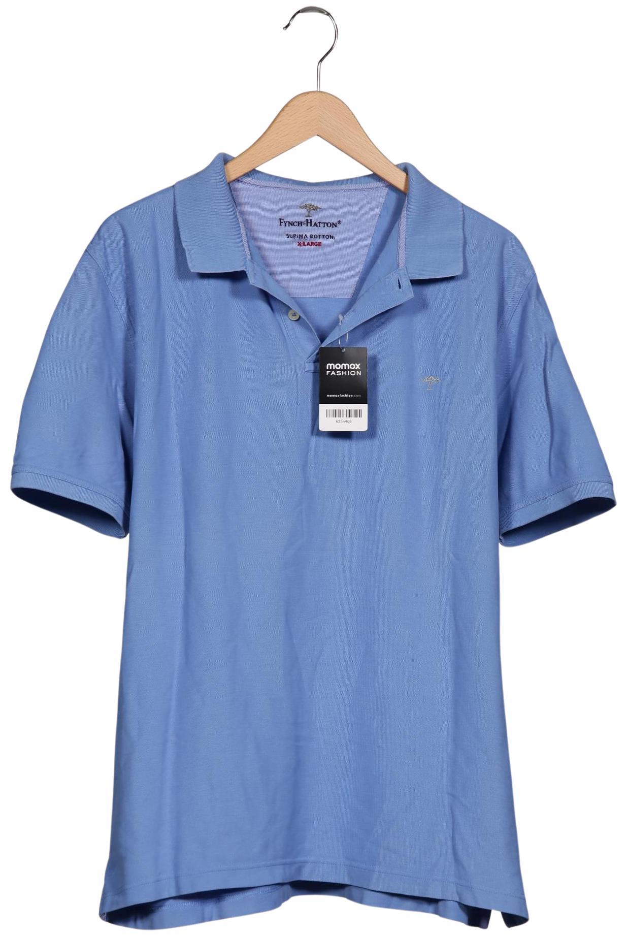 

Fynch Hatton Herren Poloshirt, blau, Gr. 54
