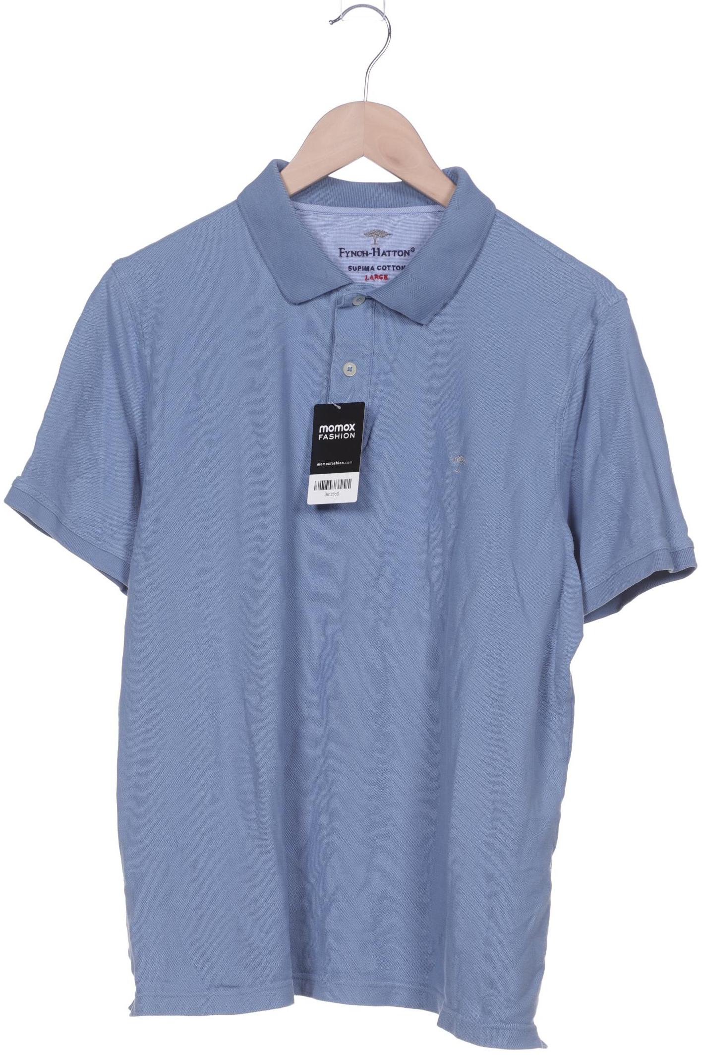 

Fynch Hatton Herren Poloshirt, blau, Gr. 52