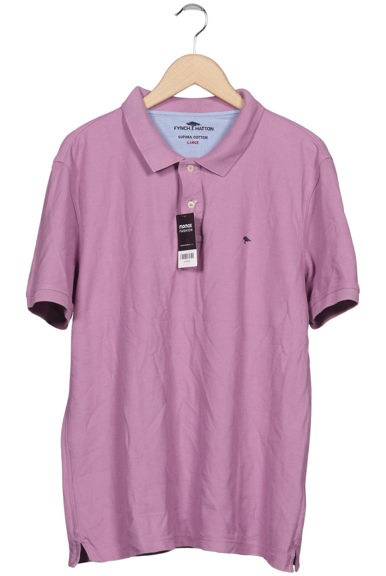 

Fynch Hatton Herren Poloshirt, pink, Gr. 52
