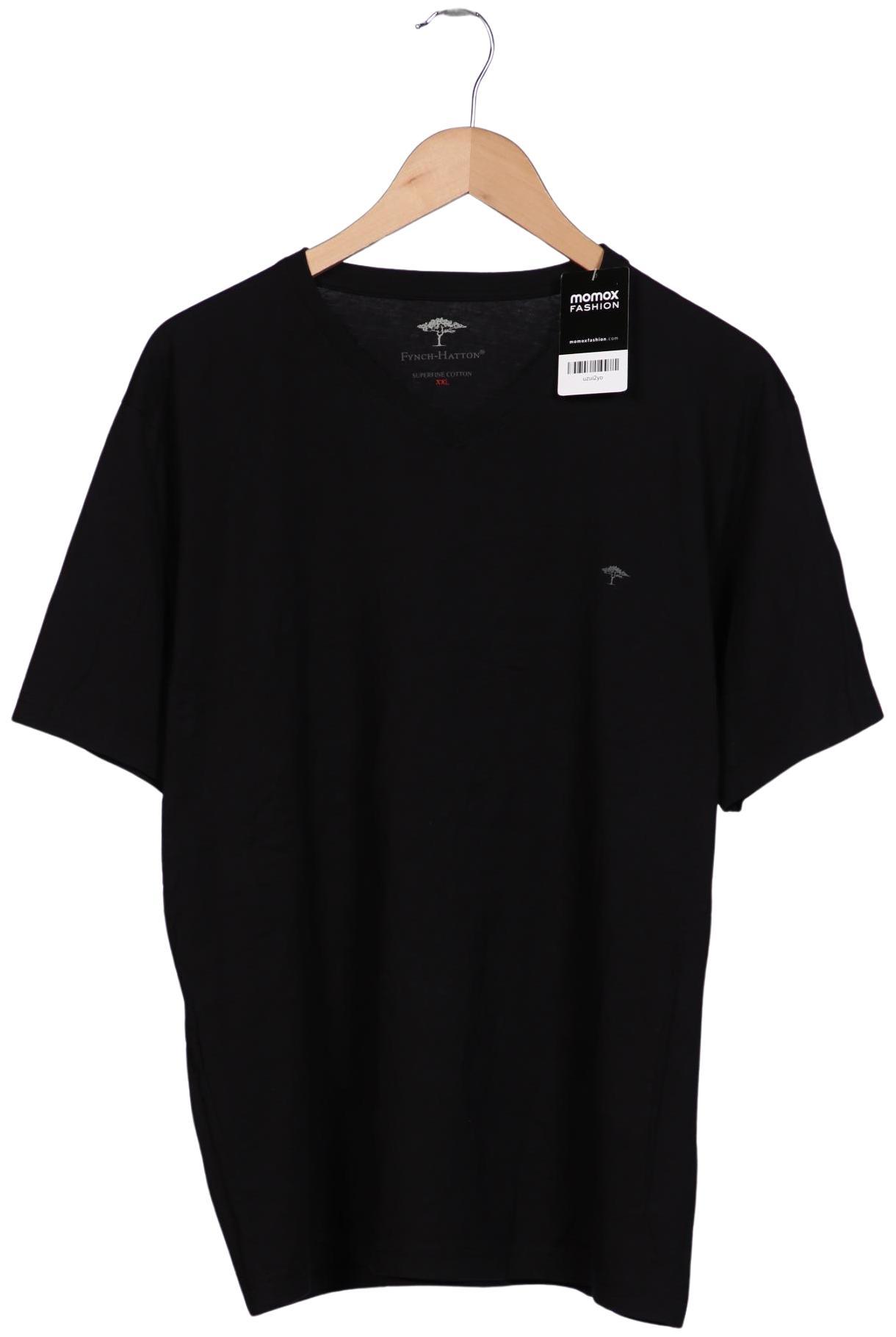 Thumbnail - Fynch Hatton Herren T-Shirt, schwarz, Gr. 56