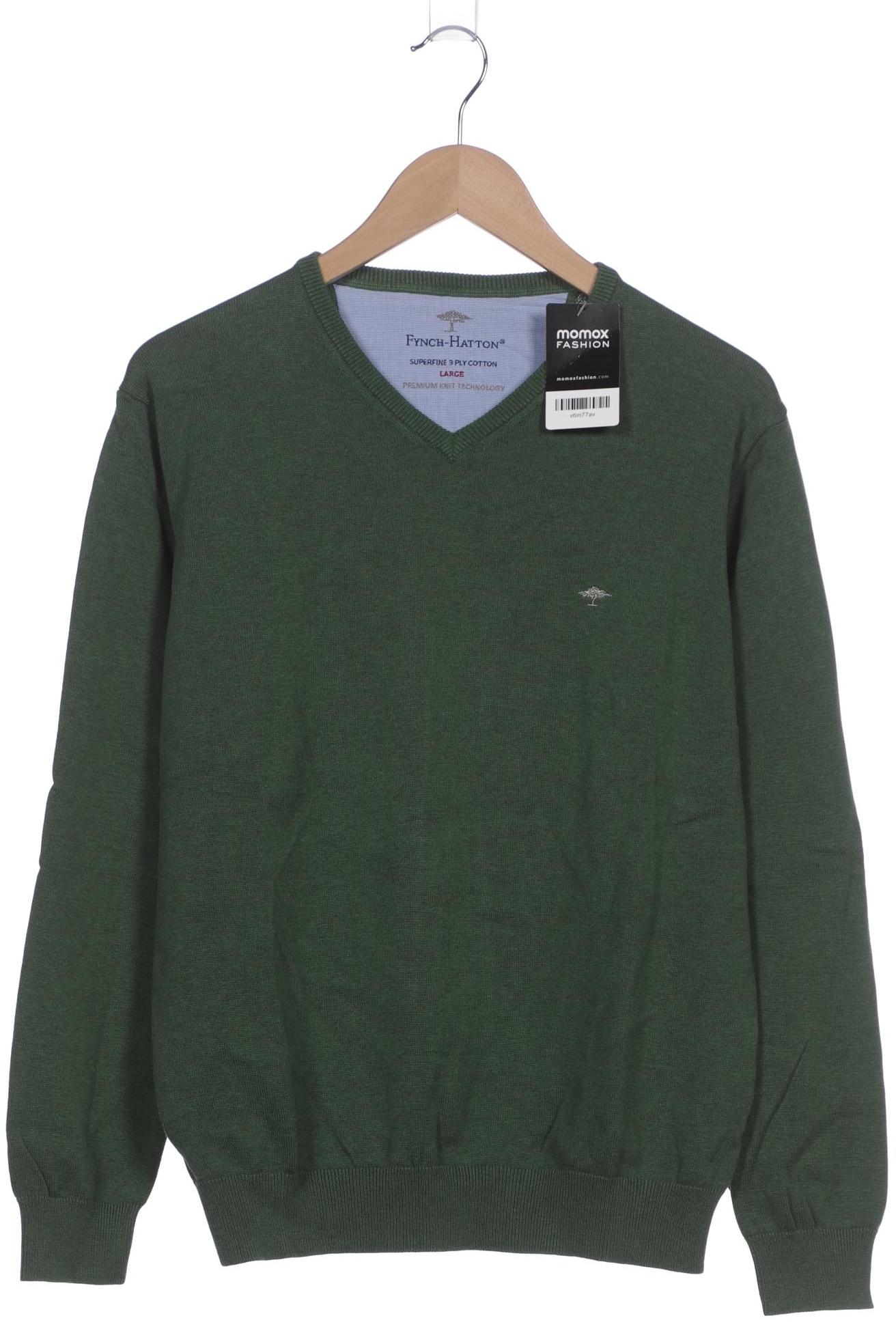 

Fynch Hatton Herren Pullover, grün, Gr. 52