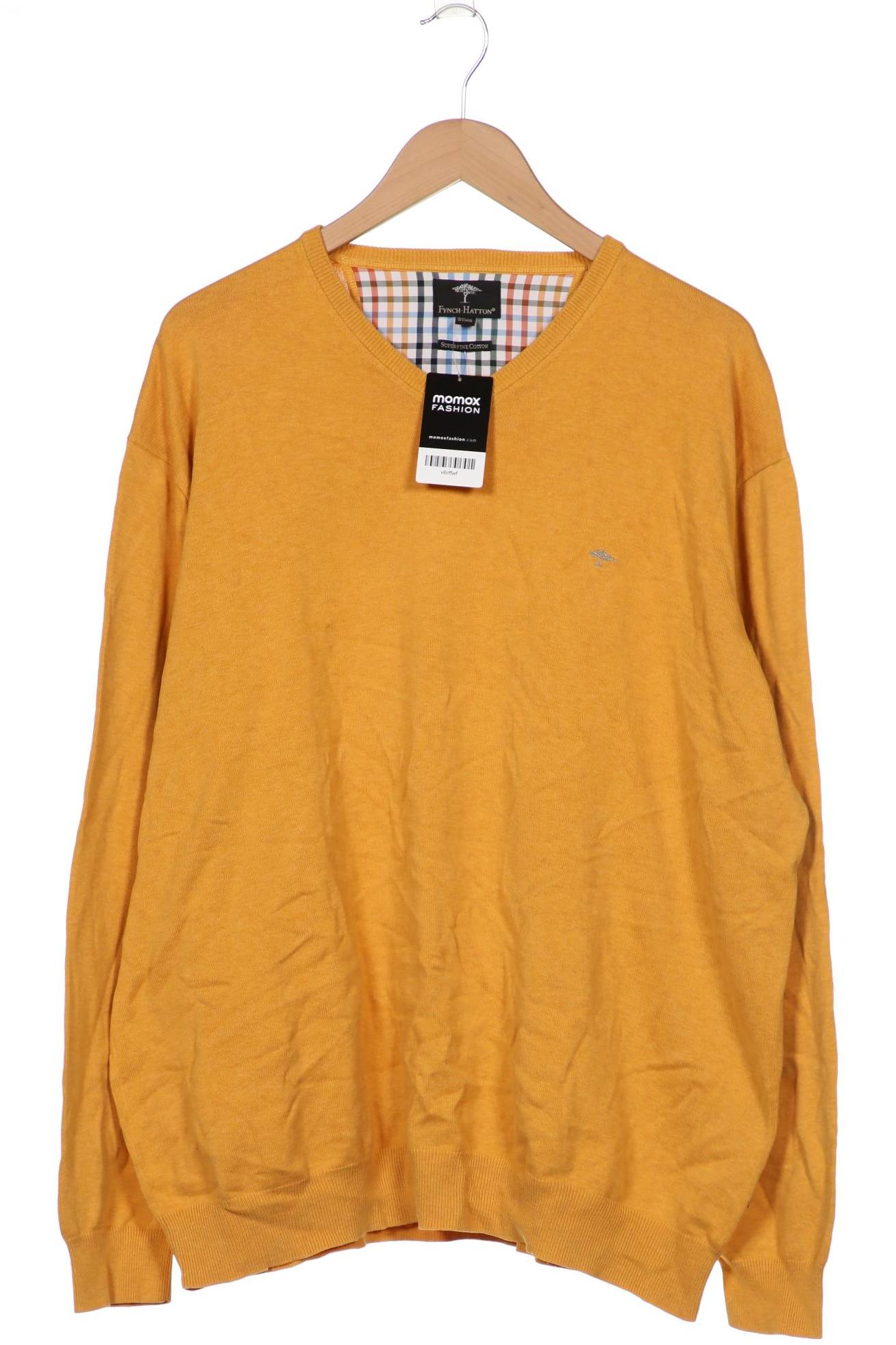 

Fynch Hatton Herren Pullover, gelb