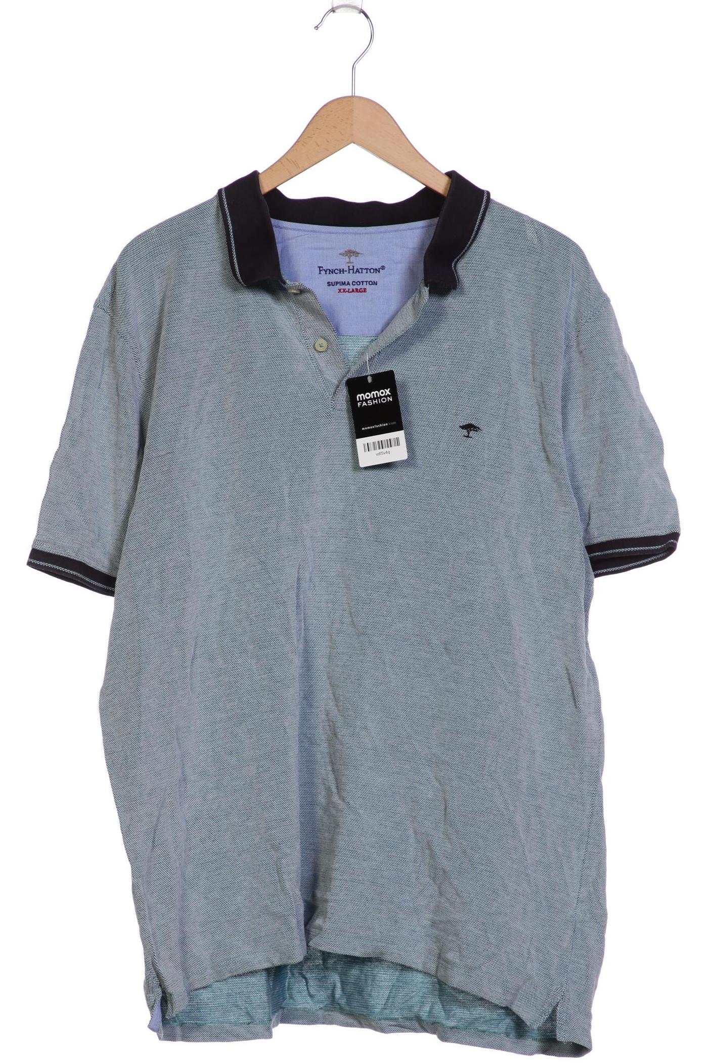 

Fynch Hatton Herren Poloshirt, türkis, Gr. 56