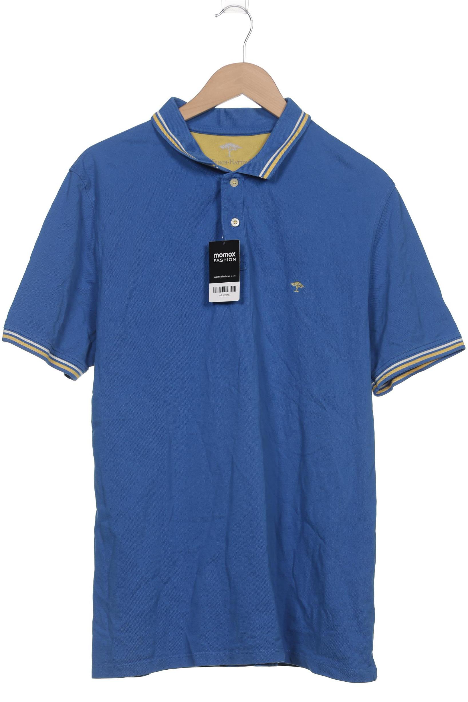 

Fynch Hatton Herren Poloshirt, blau, Gr. 56