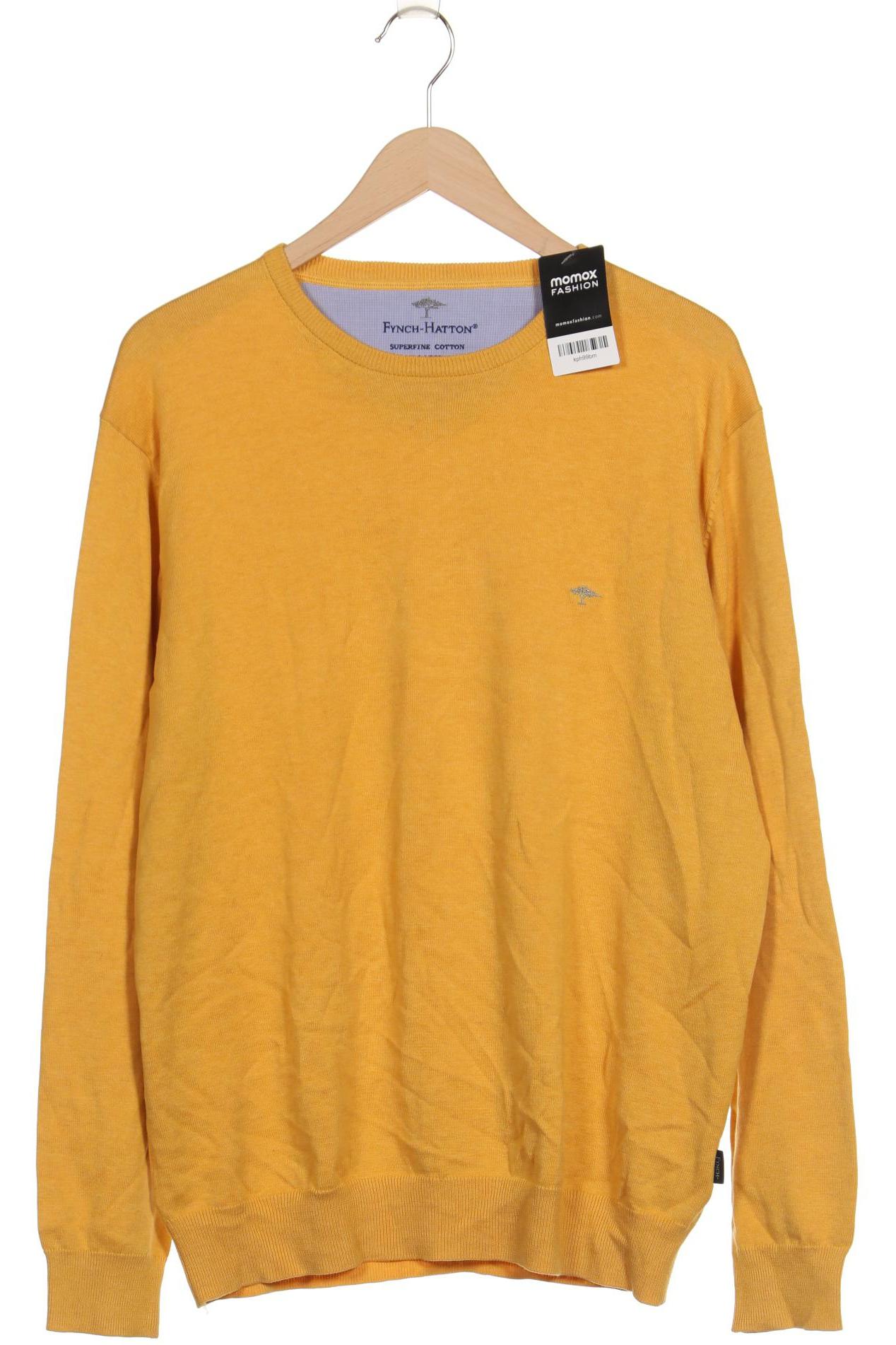 

Fynch Hatton Herren Pullover, gelb, Gr. 54