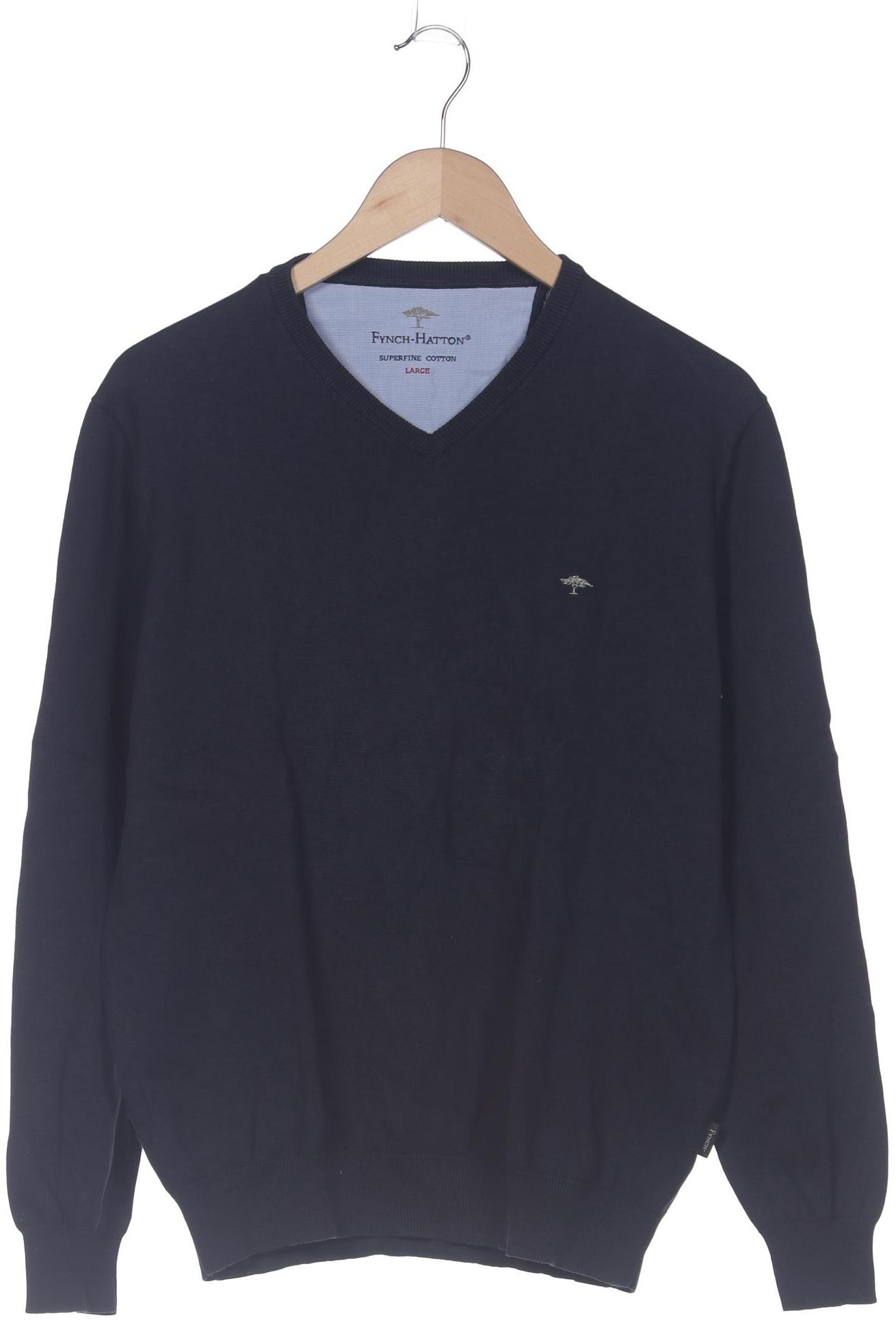 

Fynch Hatton Herren Pullover, marineblau, Gr. 52