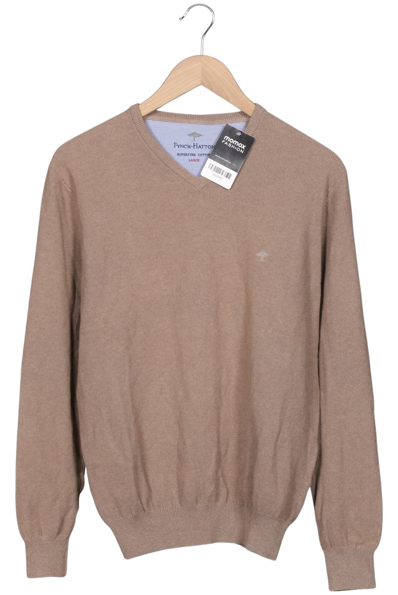 

Fynch Hatton Herren Pullover, beige, Gr. 52