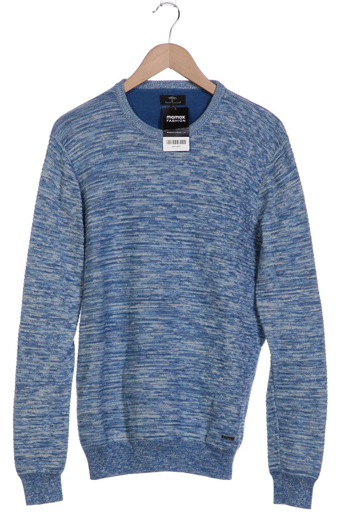 

Fynch Hatton Herren Pullover, blau, Gr. 48