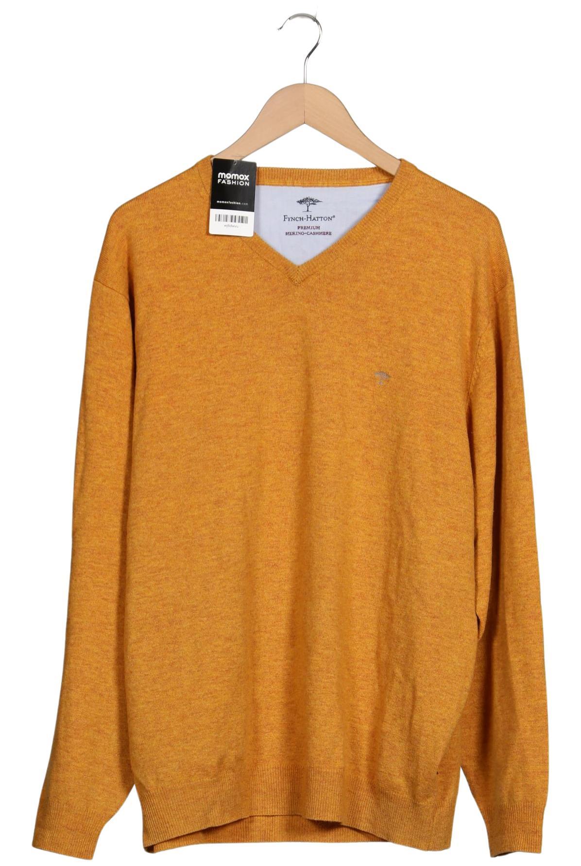 

Fynch Hatton Herren Pullover, orange, Gr. 56