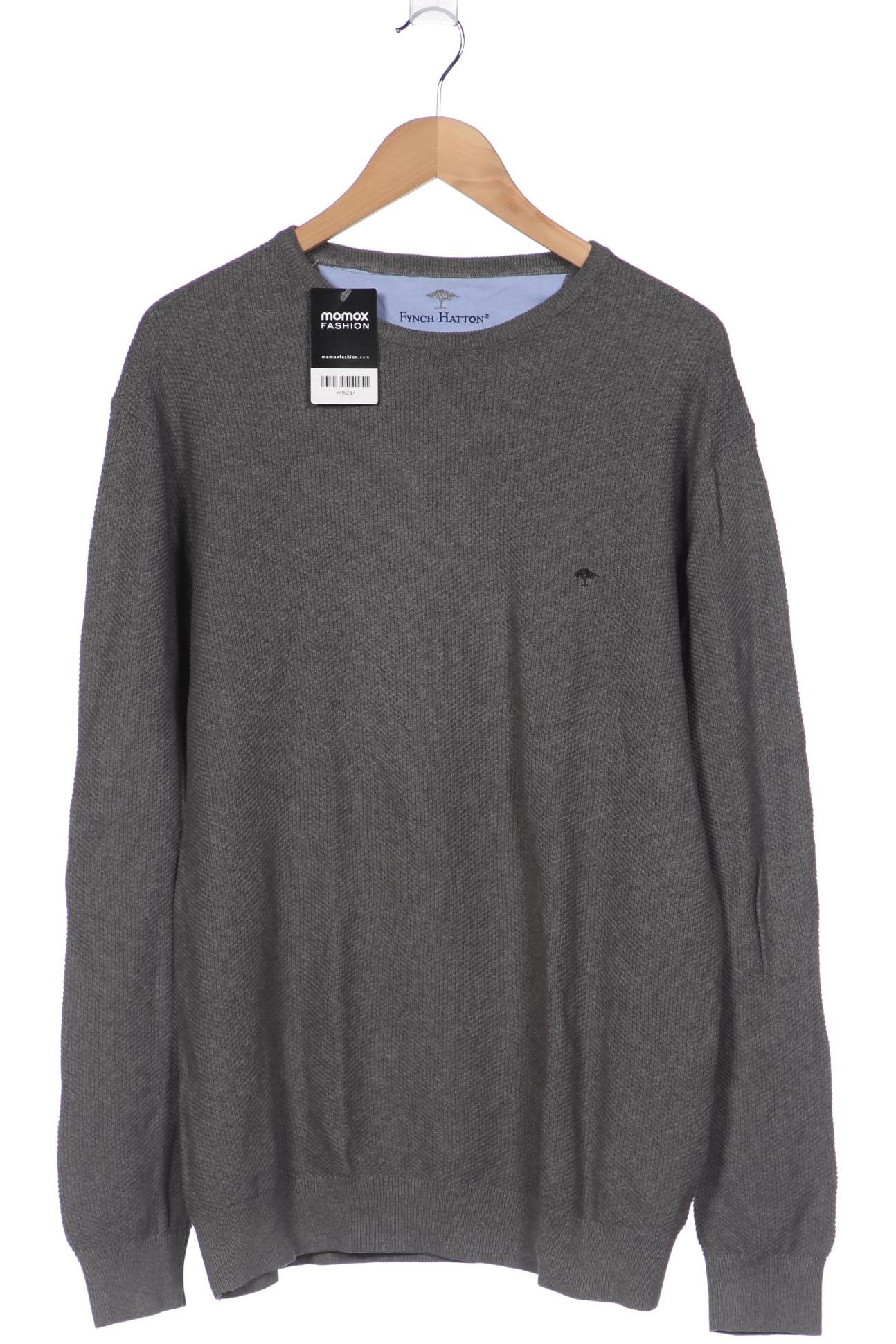 

Fynch Hatton Herren Pullover, grau