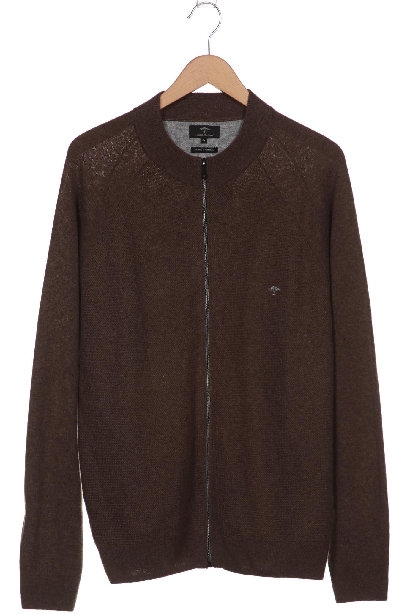 

Fynch Hatton Herren Strickjacke, braun, Gr. 54