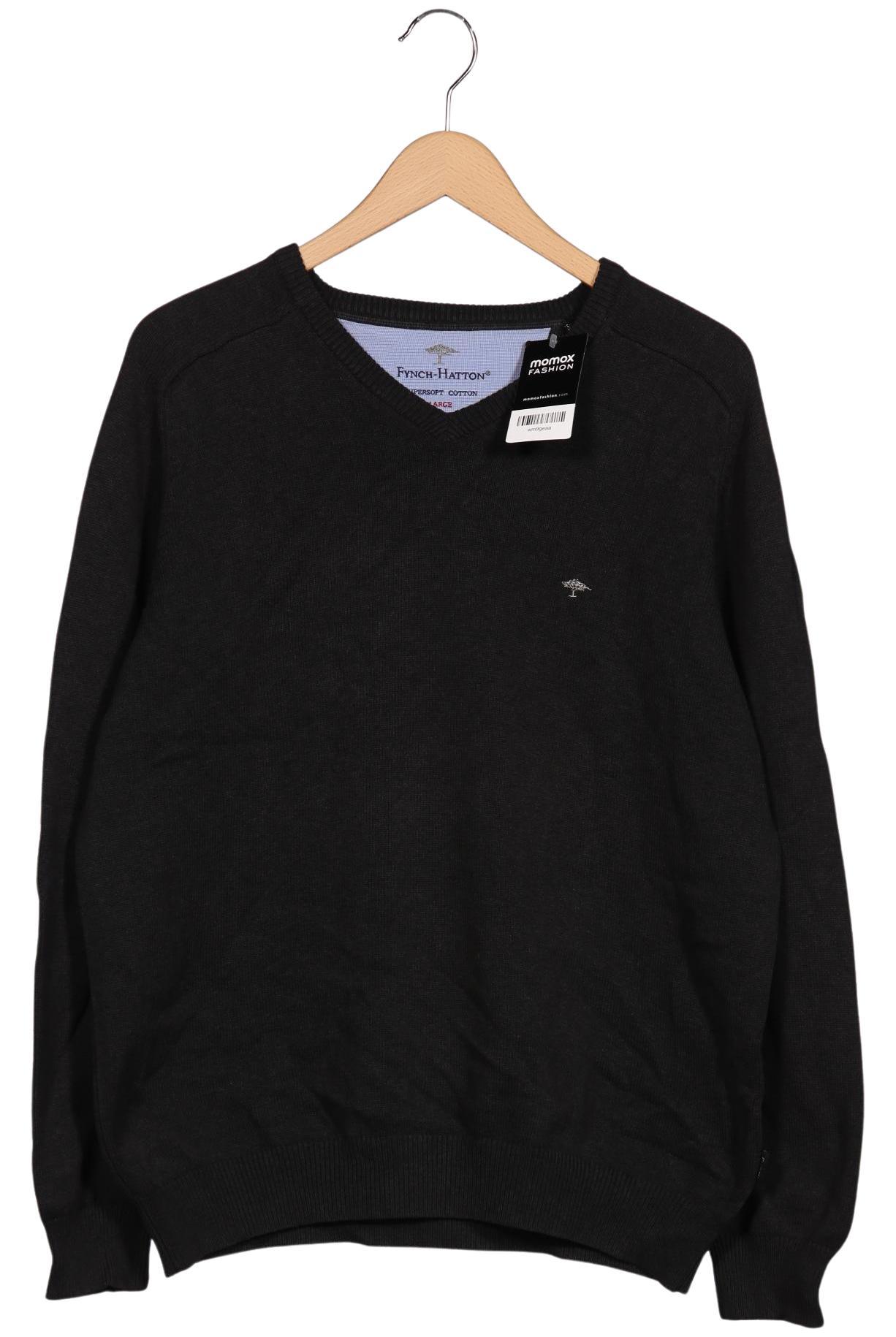 

Fynch Hatton Herren Pullover, schwarz, Gr. 52