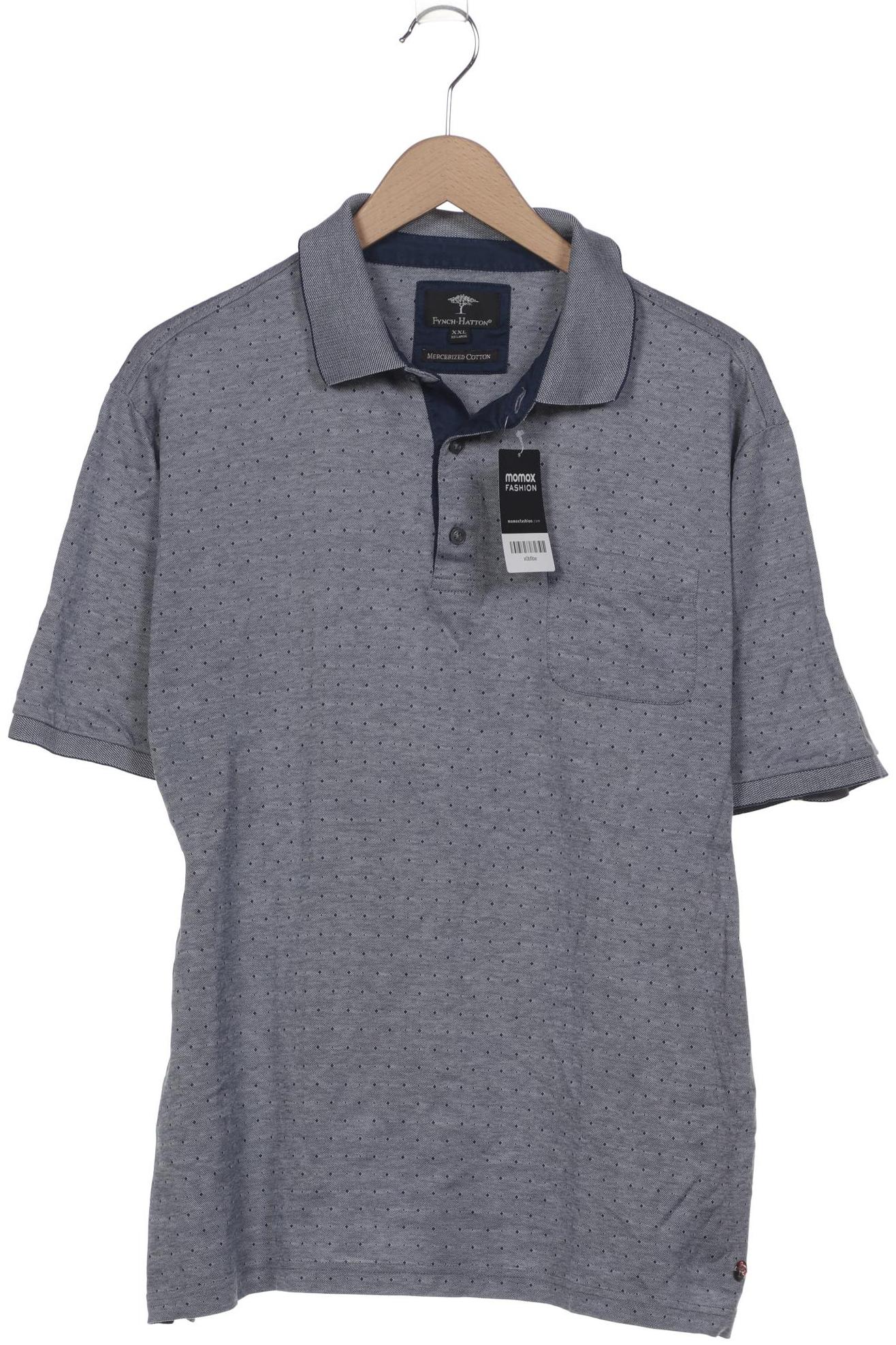 

Fynch Hatton Herren Poloshirt, blau, Gr. 56