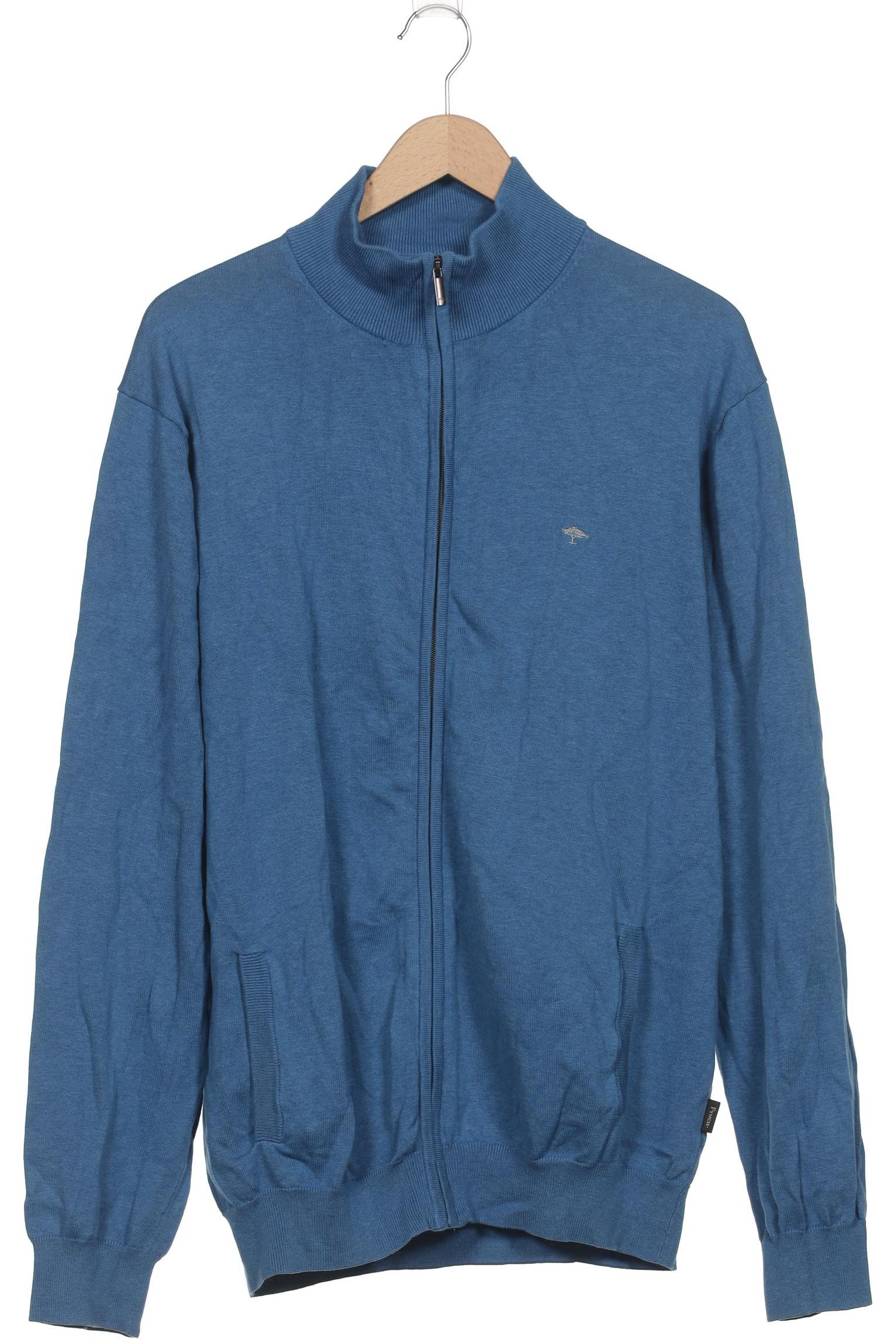 

Fynch Hatton Herren Strickjacke, blau, Gr. 56