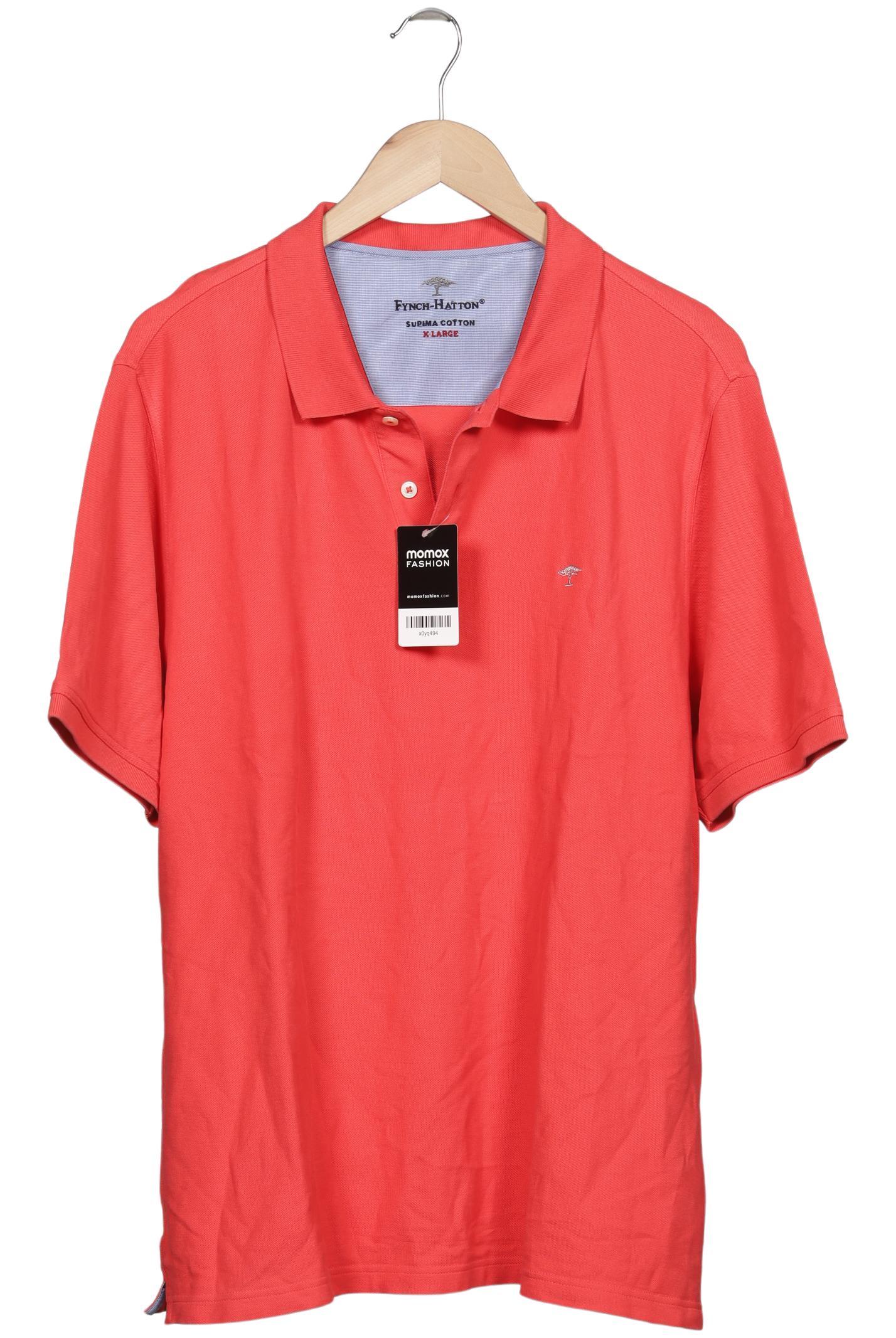 

Fynch Hatton Herren Poloshirt, orange, Gr. 54