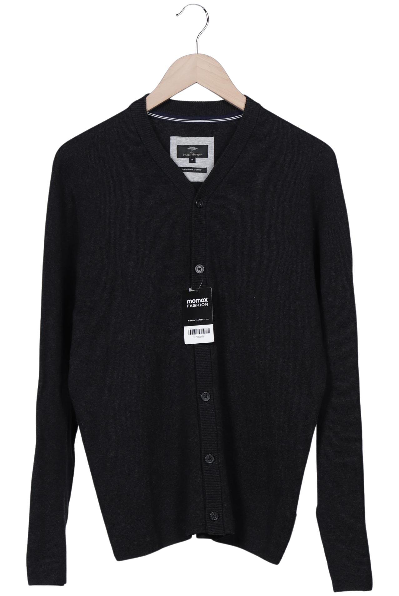 

Fynch Hatton Herren Strickjacke, schwarz, Gr. 48