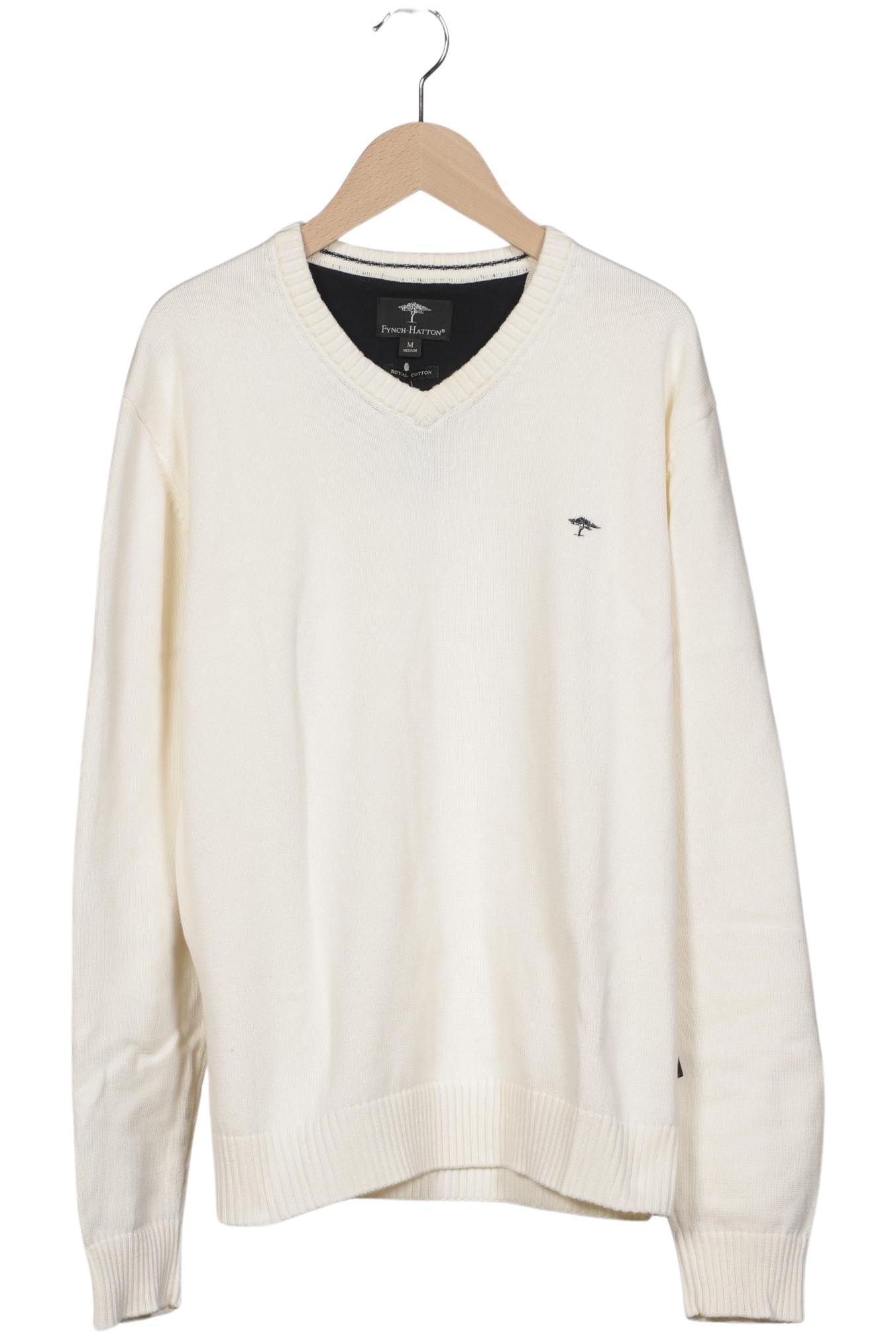 Thumbnail - Fynch Hatton Herren Pullover, cremeweiß, Gr. 48