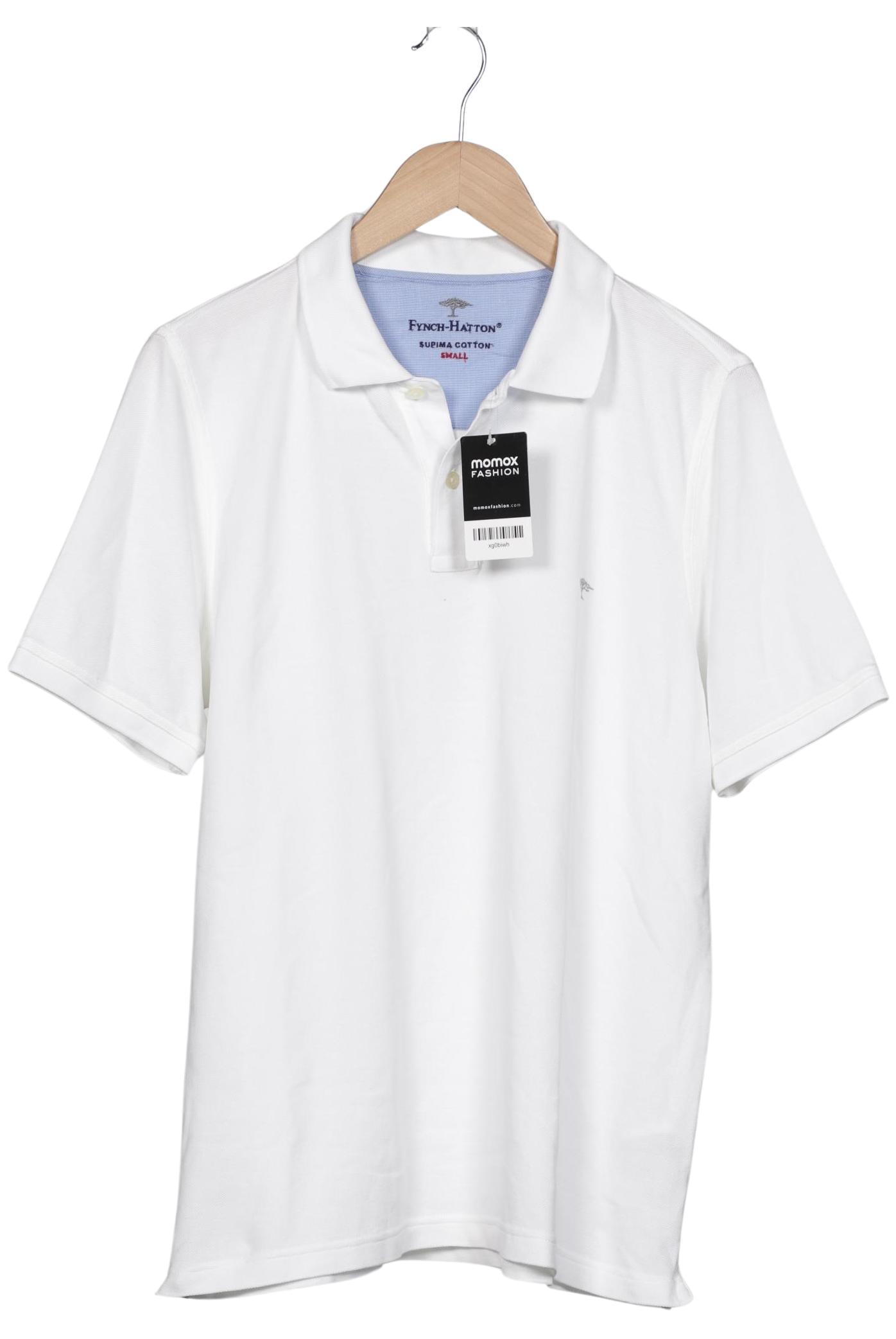 Thumbnail - Fynch Hatton Herren Poloshirt, weiß, Gr. 46