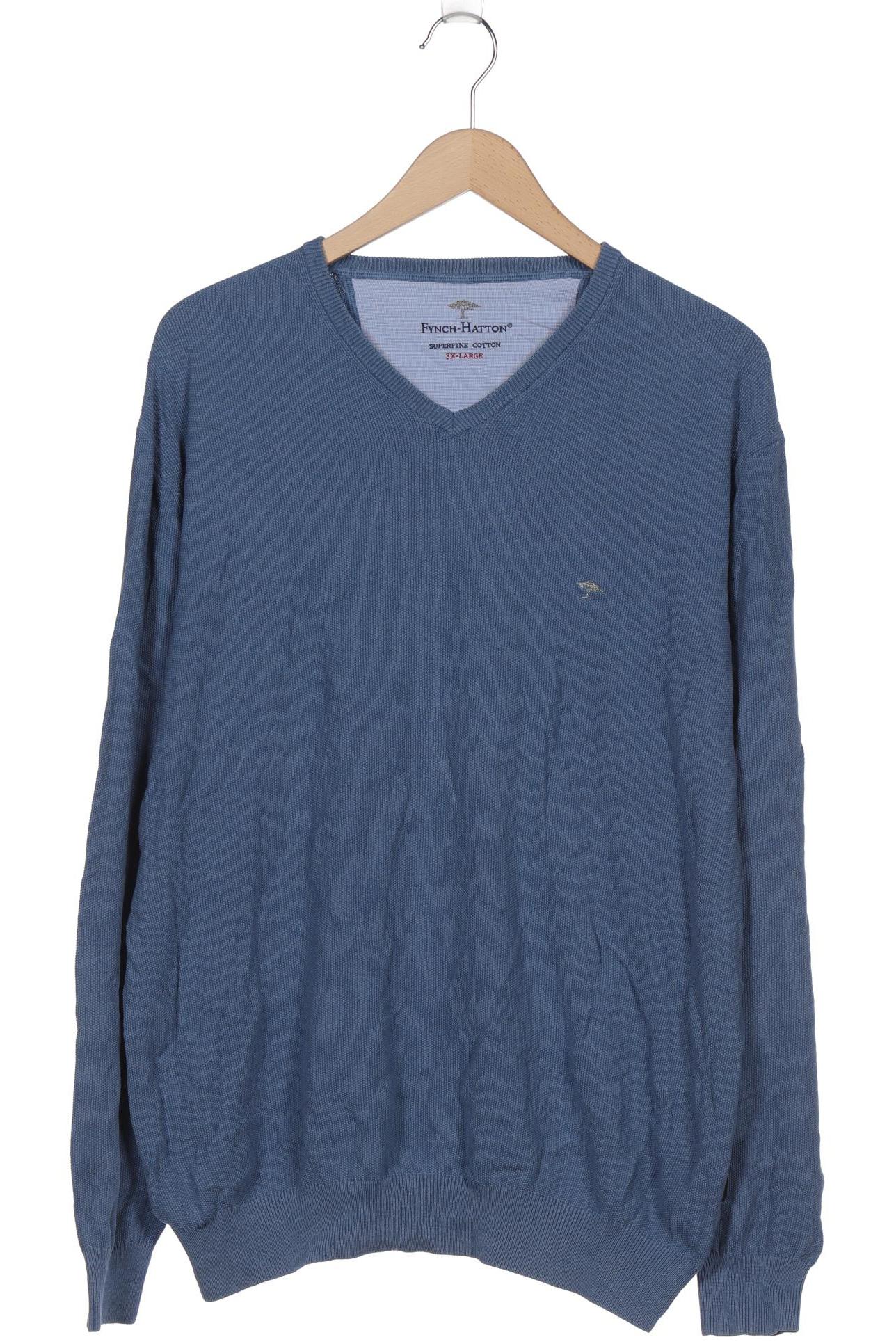 

Fynch Hatton Herren Pullover, blau