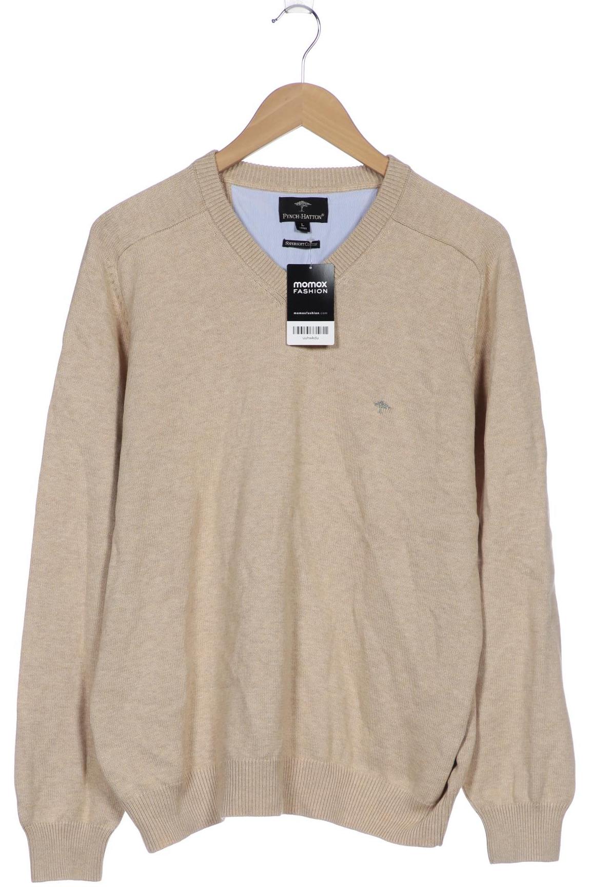 

Fynch Hatton Herren Pullover, beige