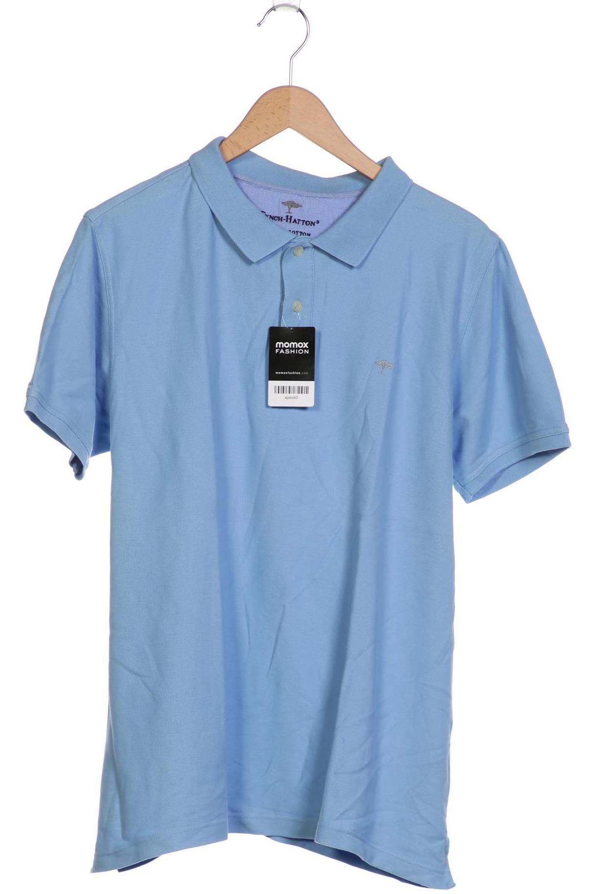 

Fynch Hatton Herren Poloshirt, blau, Gr. 52