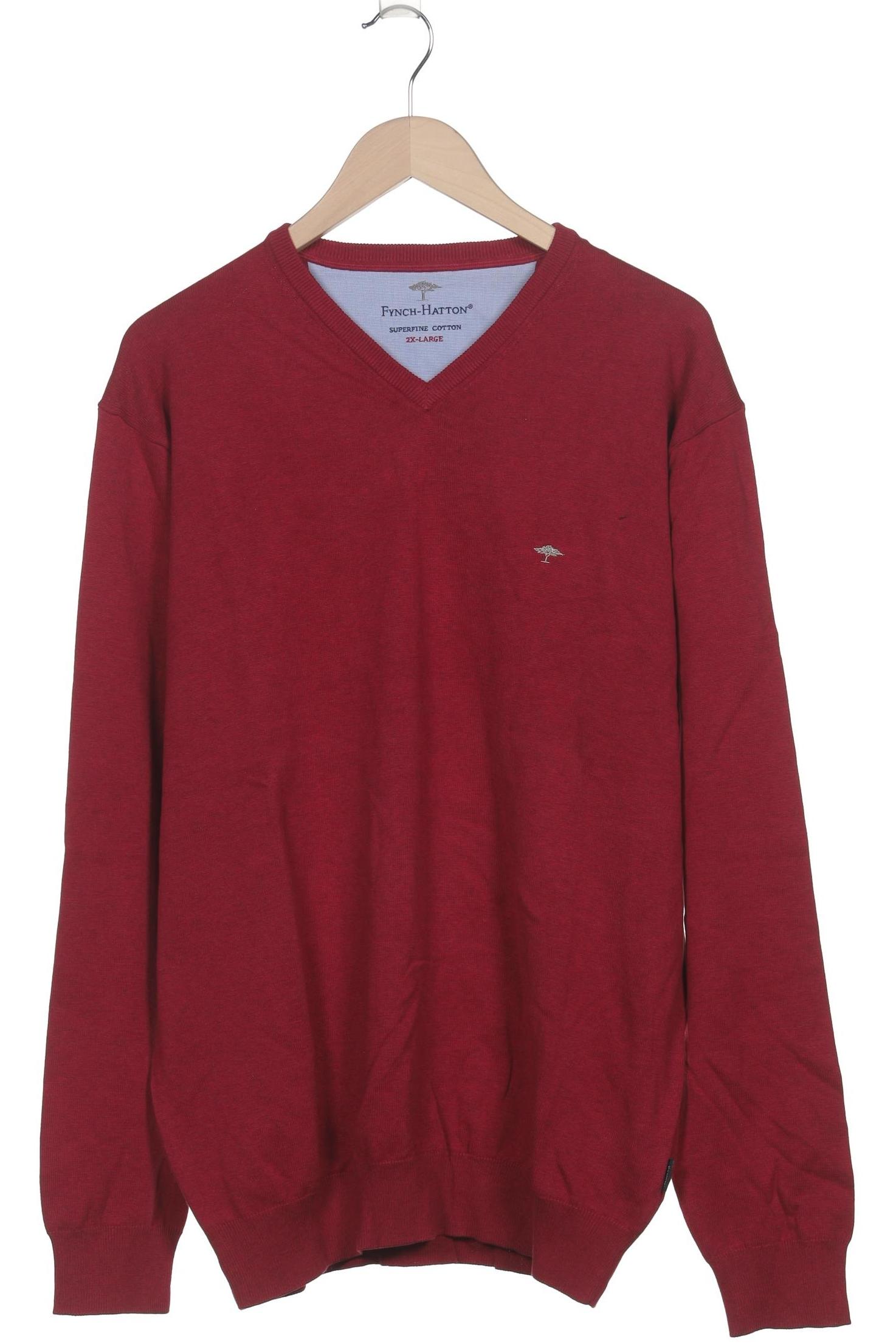 

Fynch Hatton Herren Pullover, bordeaux, Gr. 56