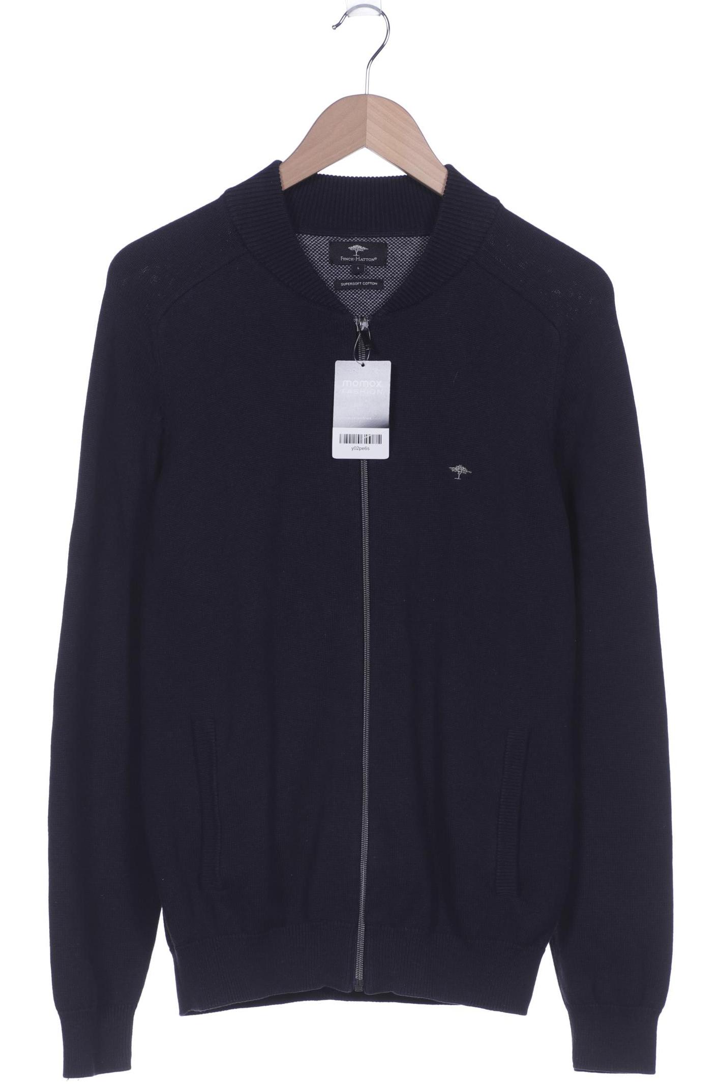 

Fynch Hatton Herren Strickjacke, marineblau