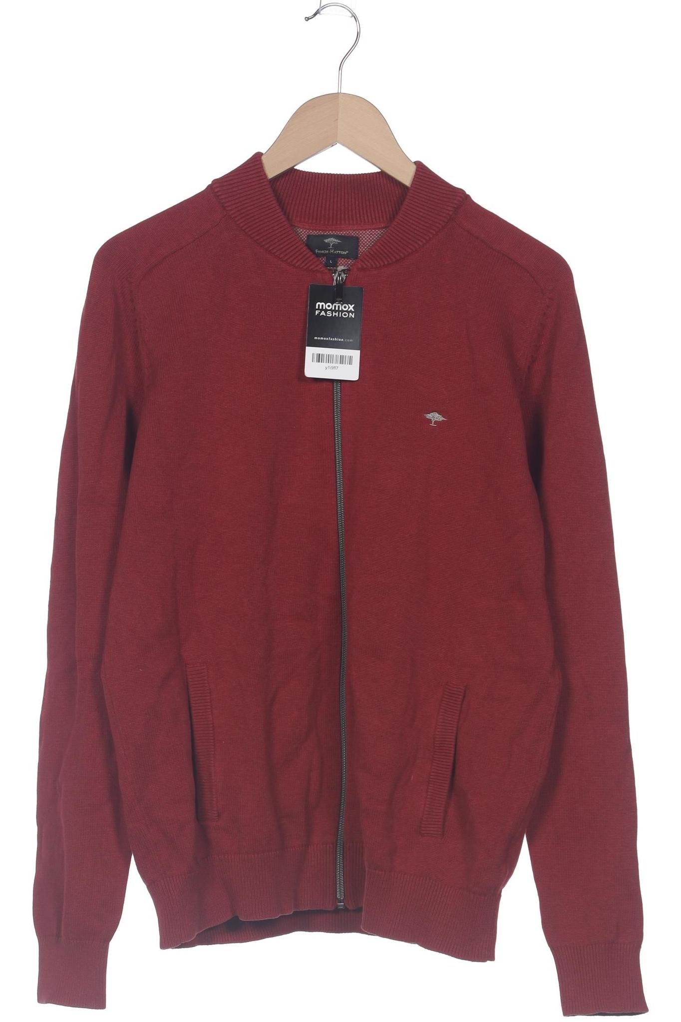 

Fynch Hatton Herren Strickjacke, rot, Gr. 52