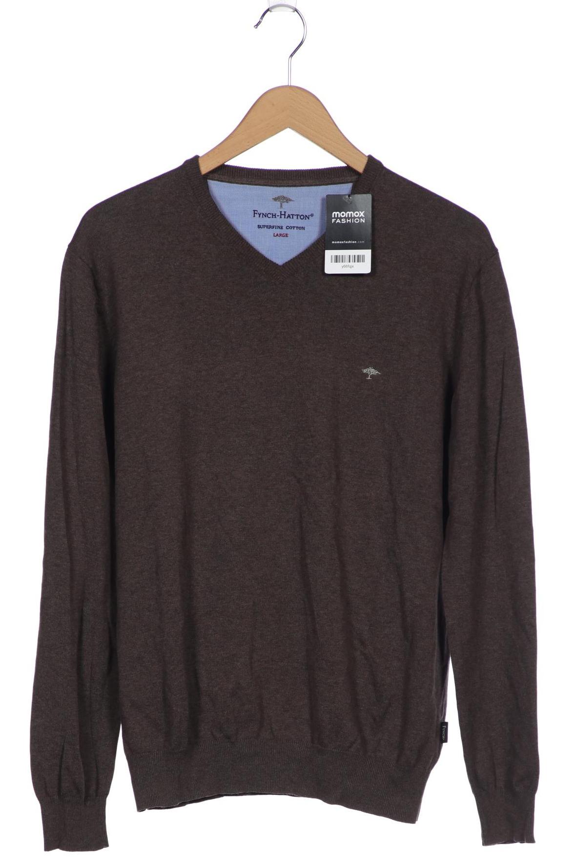 

Fynch Hatton Herren Pullover, braun