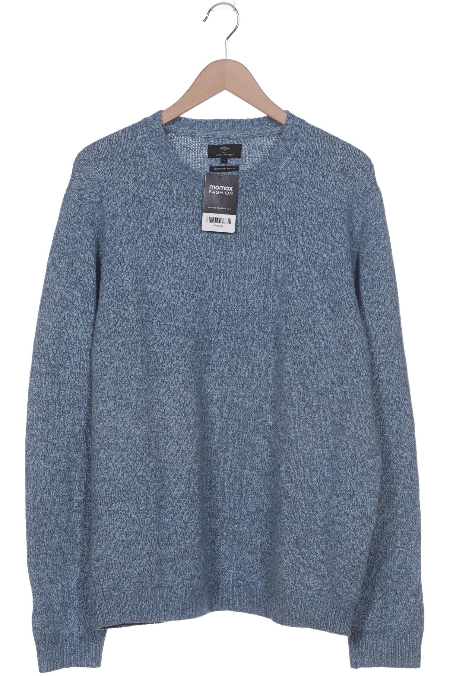 

Fynch Hatton Herren Pullover, blau, Gr. 52