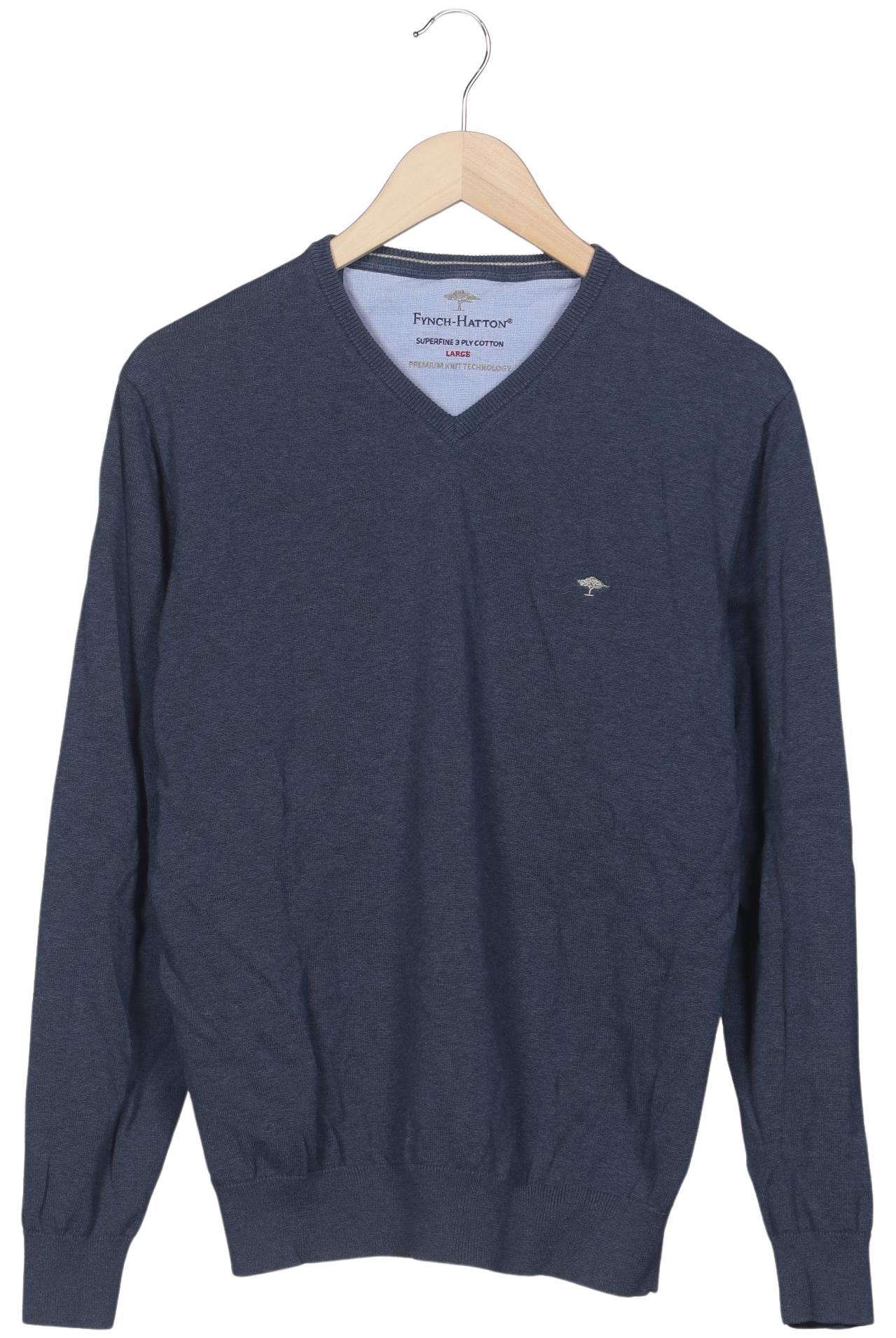 

Fynch Hatton Herren Pullover, marineblau, Gr. 52