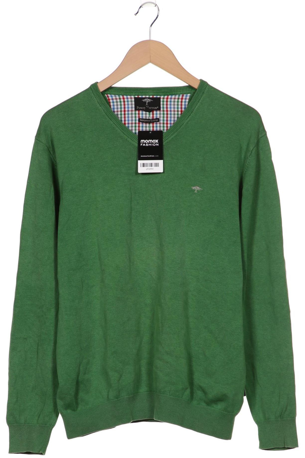 

Fynch Hatton Herren Pullover, grün