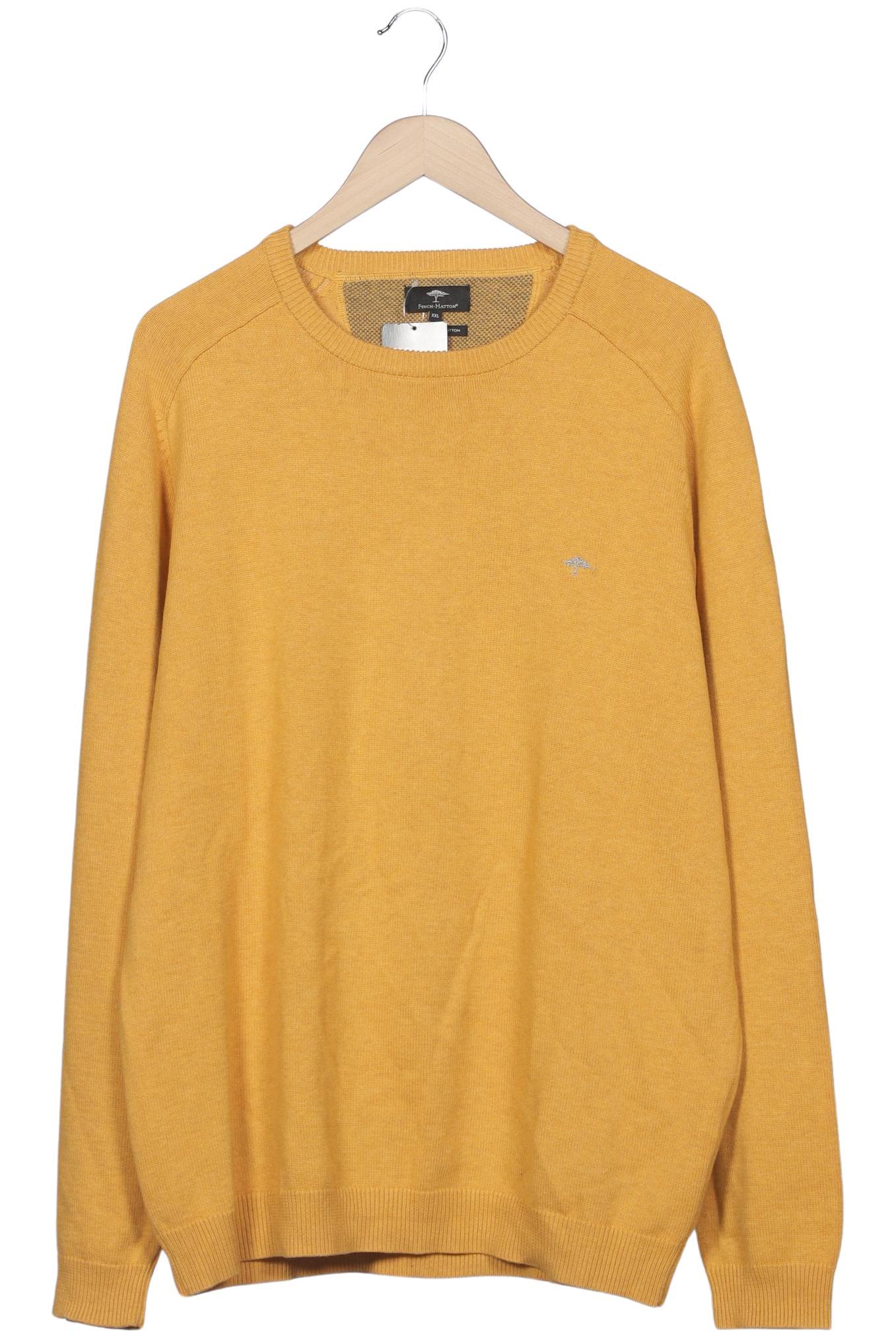 

Fynch Hatton Herren Pullover, gelb, Gr. 56