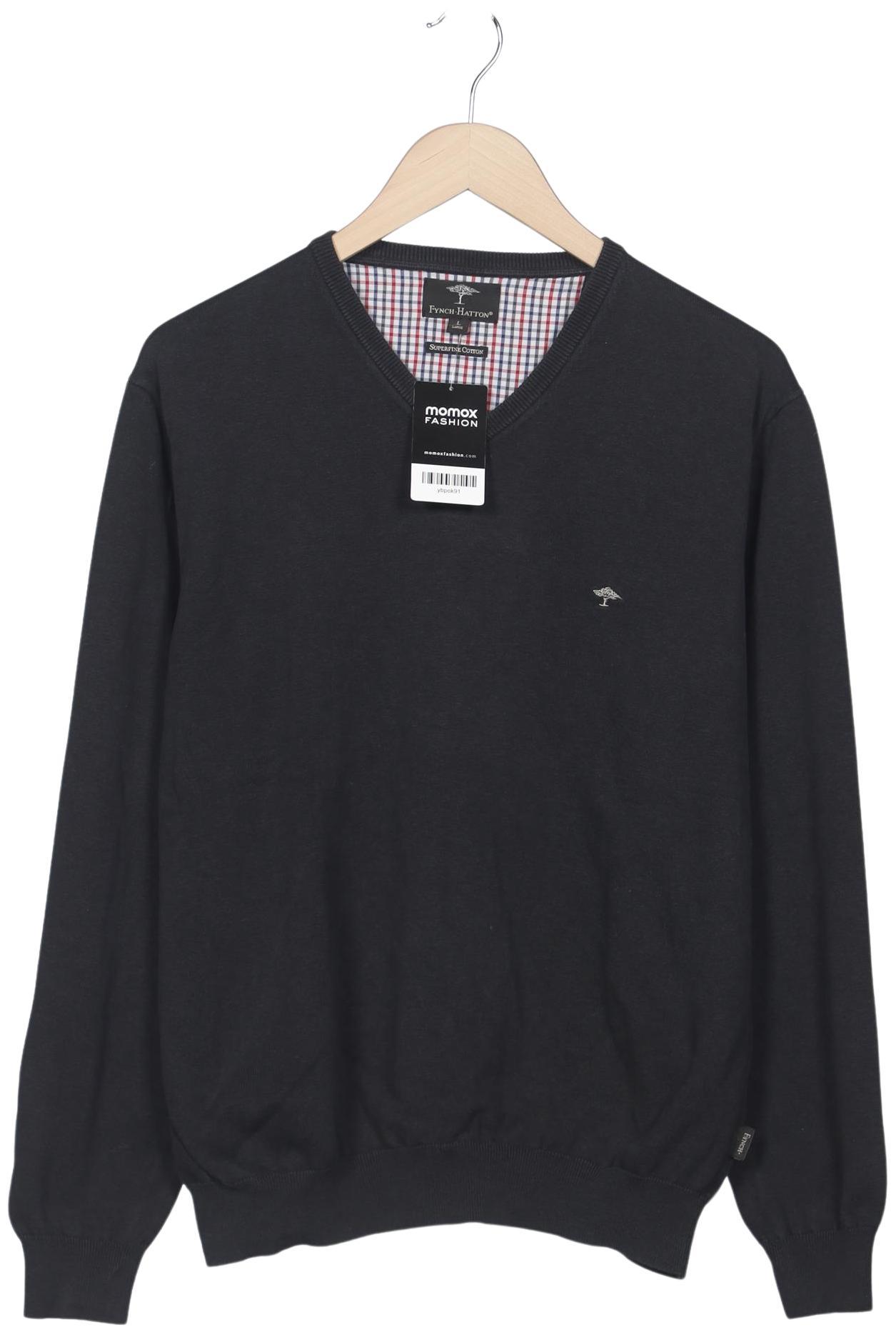 

Fynch Hatton Herren Pullover, schwarz, Gr. 52