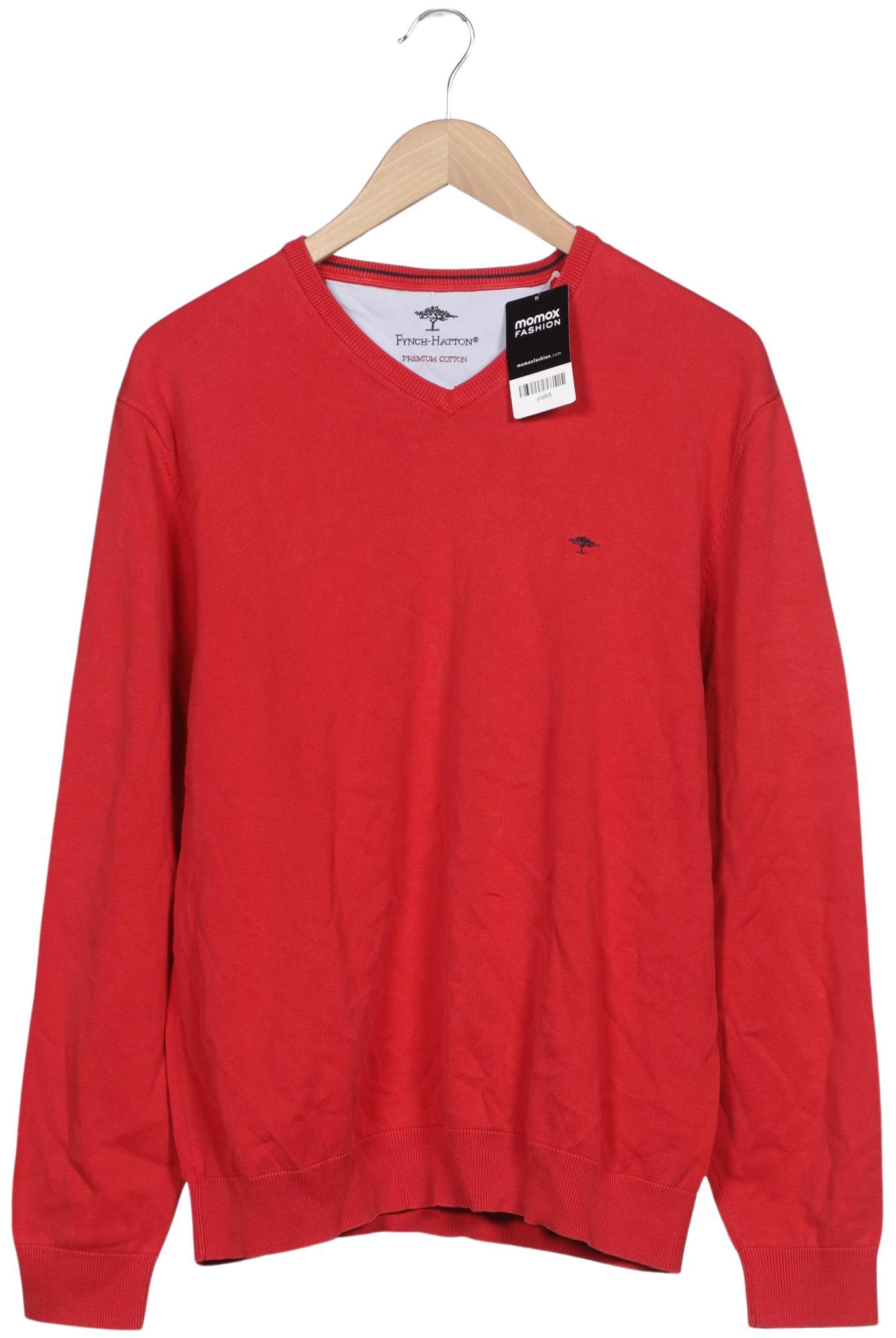 

Fynch Hatton Herren Pullover, rot, Gr. 52