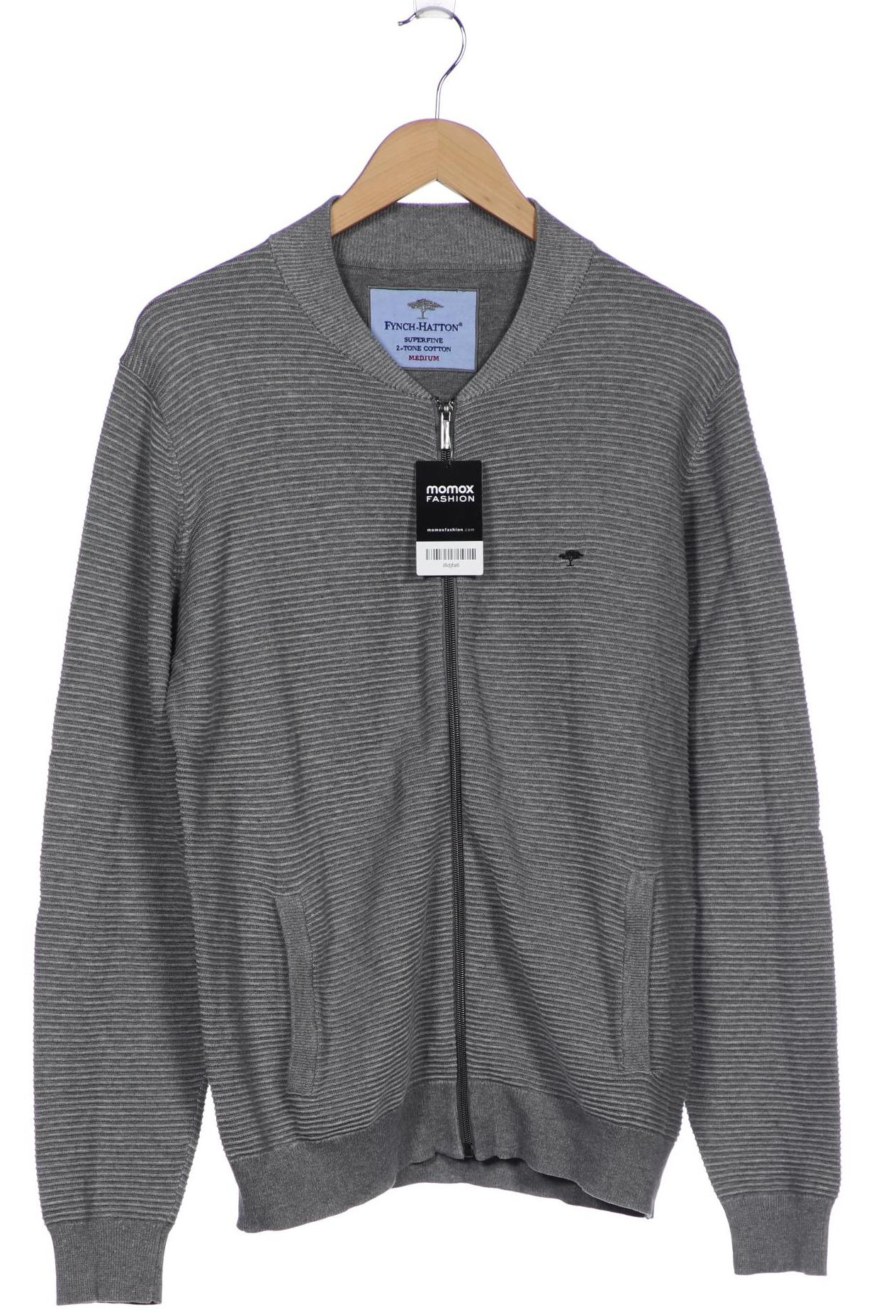 

Fynch Hatton Herren Strickjacke, grau, Gr. 48