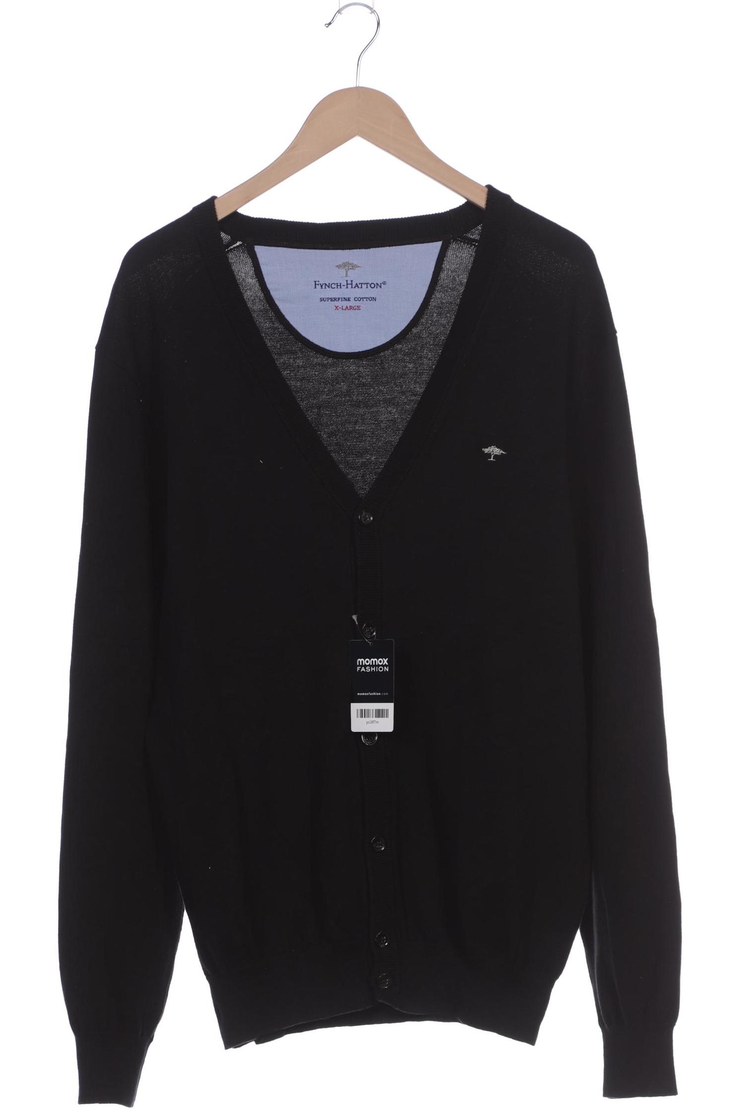 

Fynch Hatton Herren Strickjacke, schwarz, Gr. 54