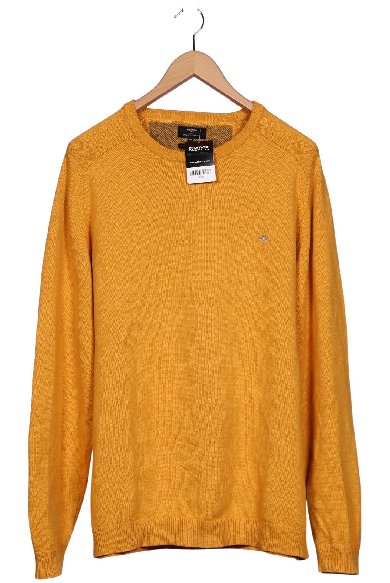 Thumbnail - Fynch Hatton Herren Pullover, orange, Gr. 56