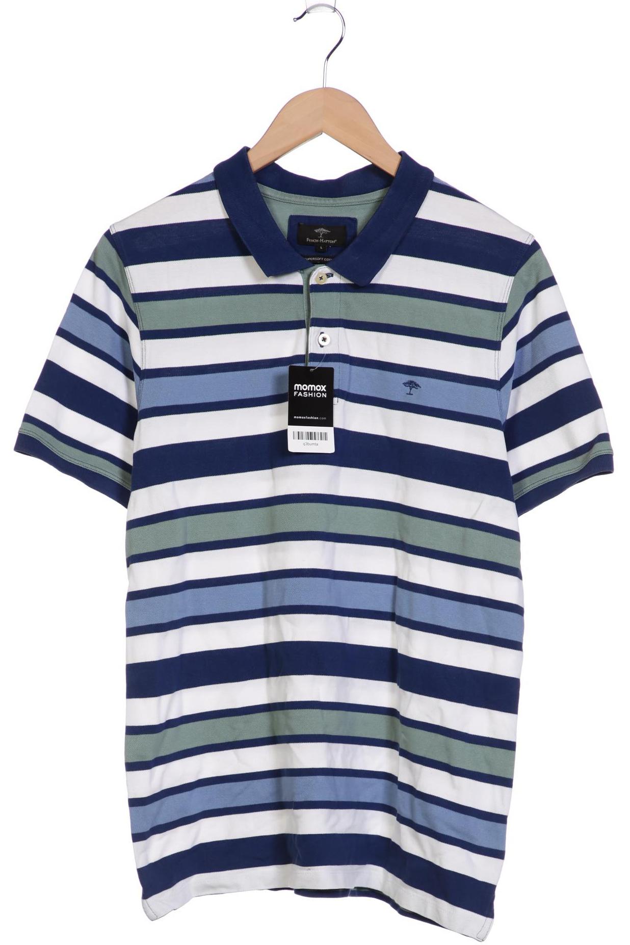 

Fynch Hatton Herren Poloshirt, blau, Gr. 52