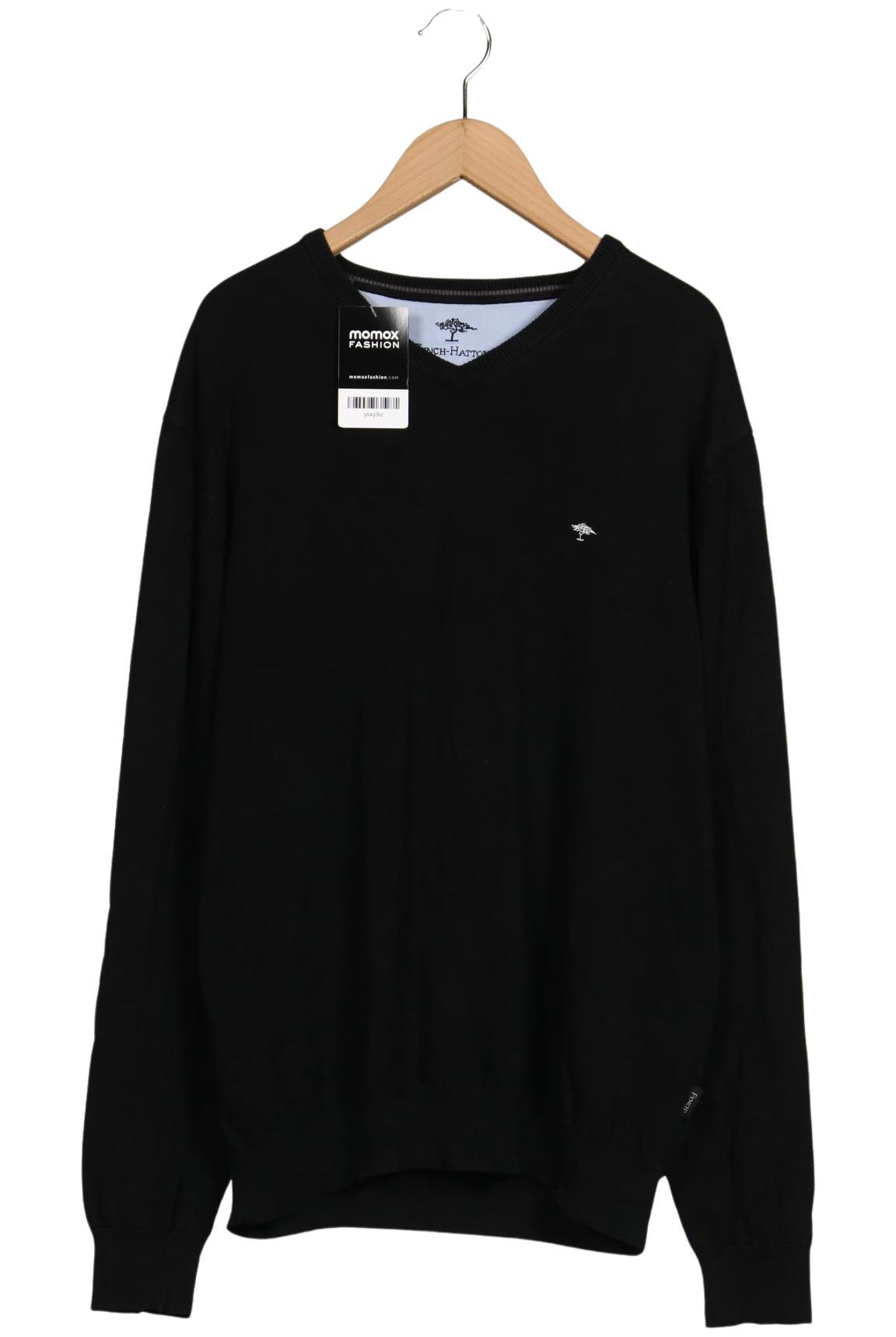 

Fynch Hatton Herren Pullover, schwarz, Gr. 52