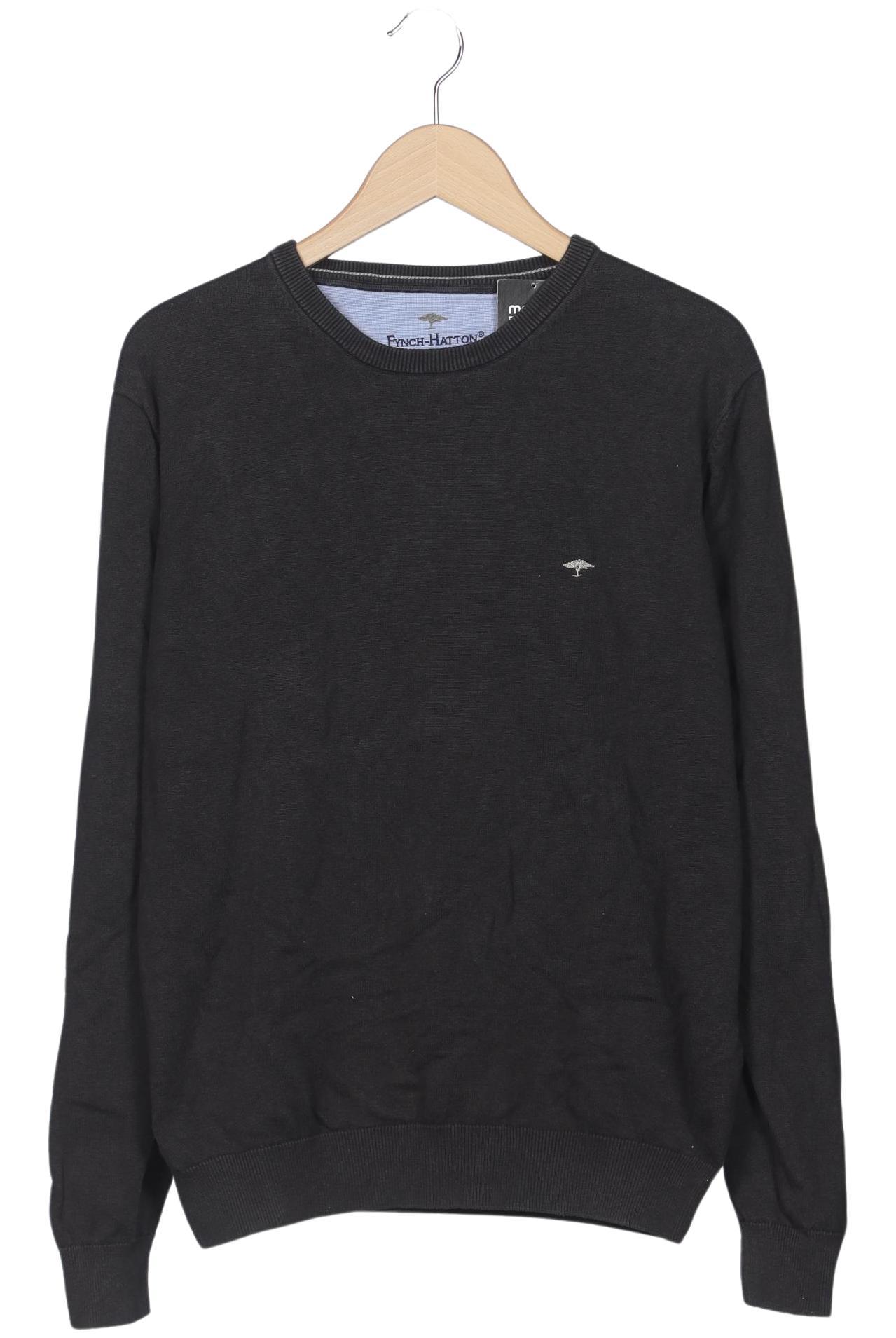 

Fynch Hatton Herren Pullover, schwarz, Gr. 48
