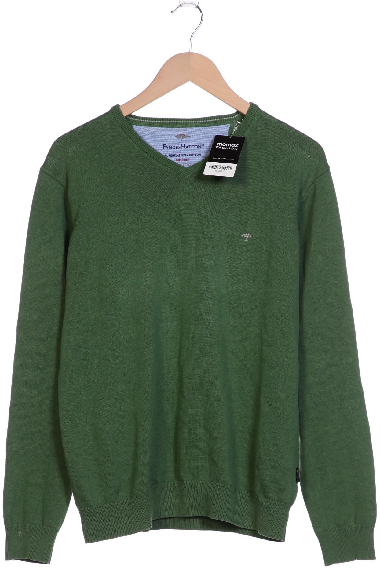 

Fynch Hatton Herren Pullover, grün