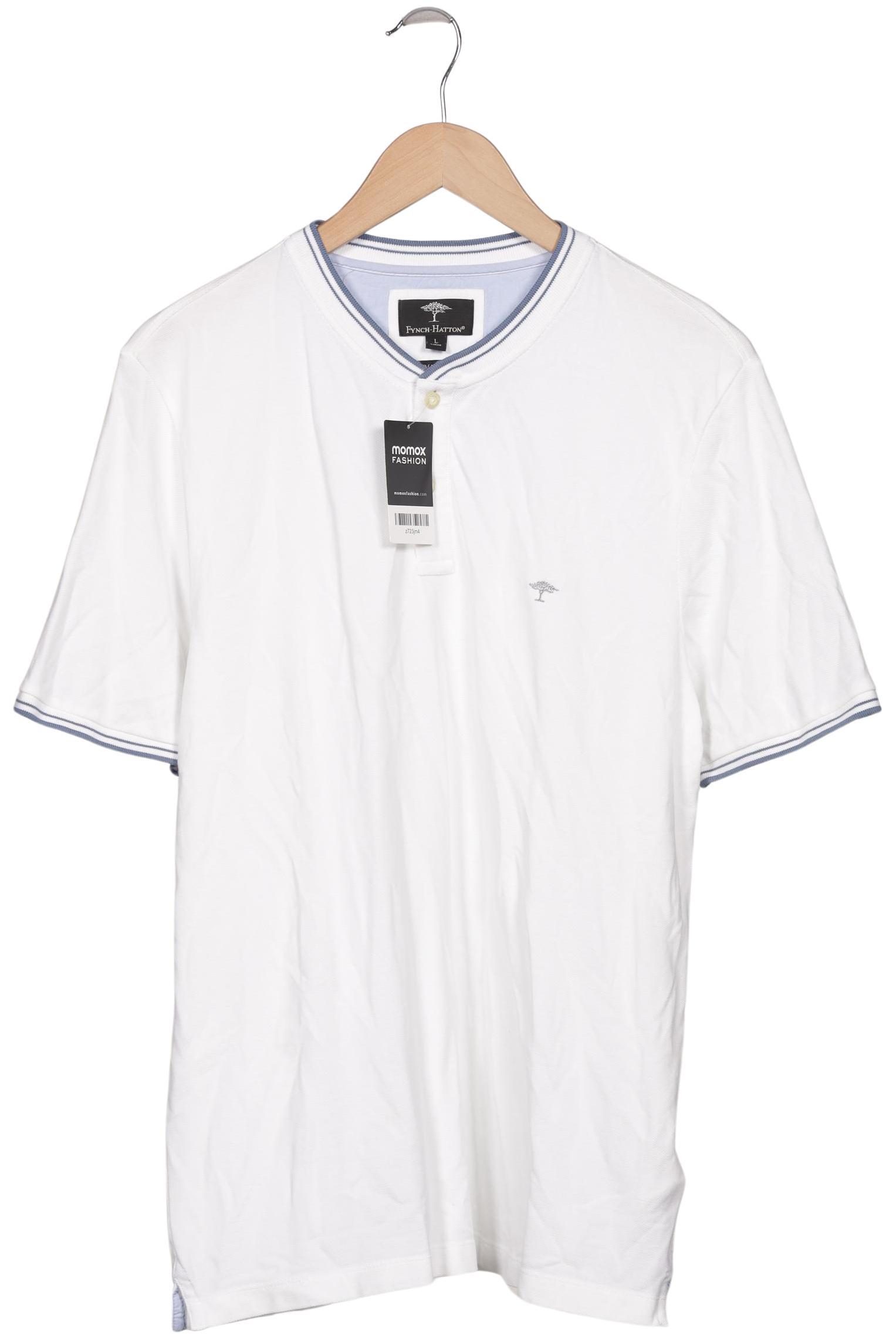 

Fynch Hatton Herren Poloshirt, weiß, Gr. 52