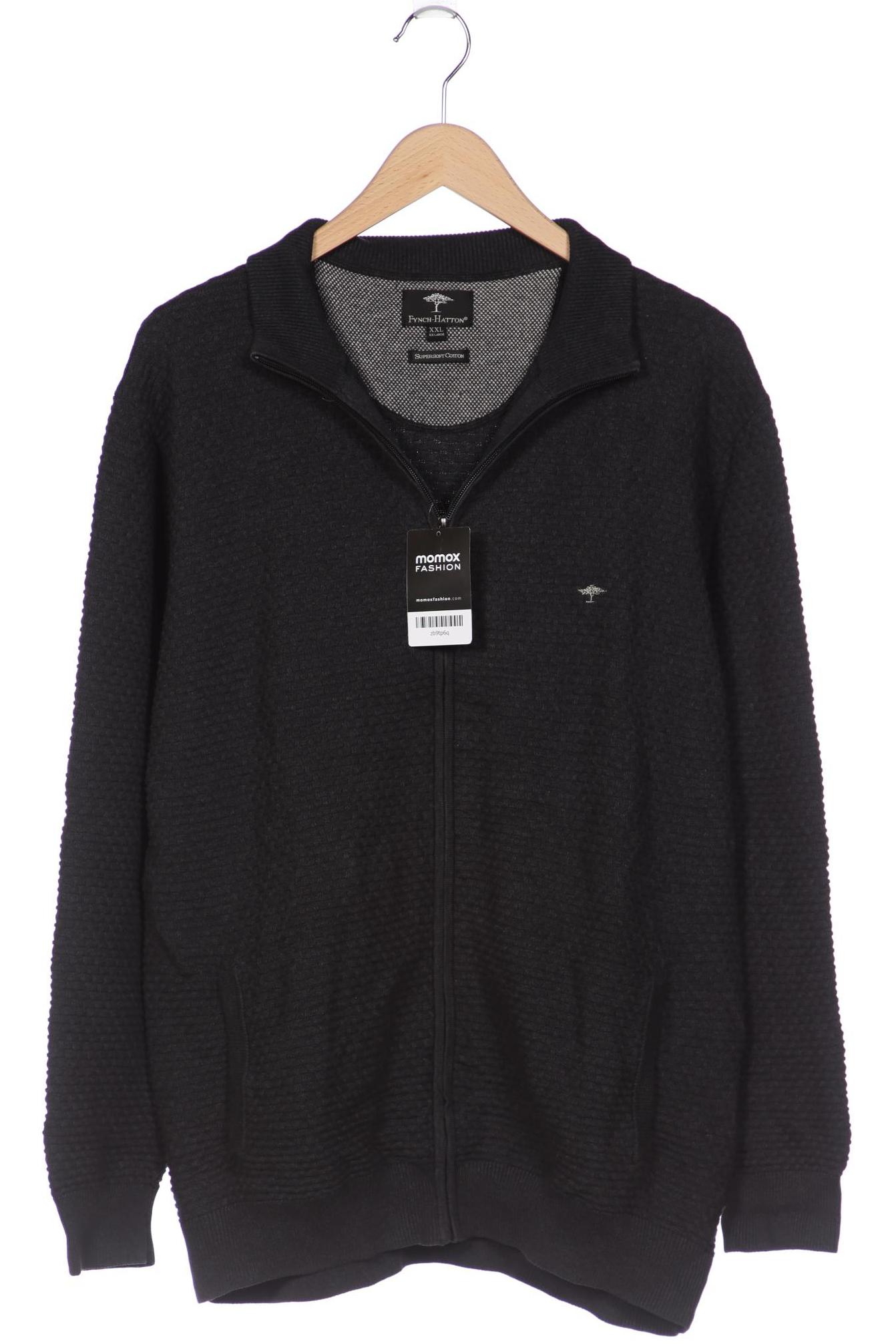 

Fynch Hatton Herren Strickjacke, grau, Gr. 56