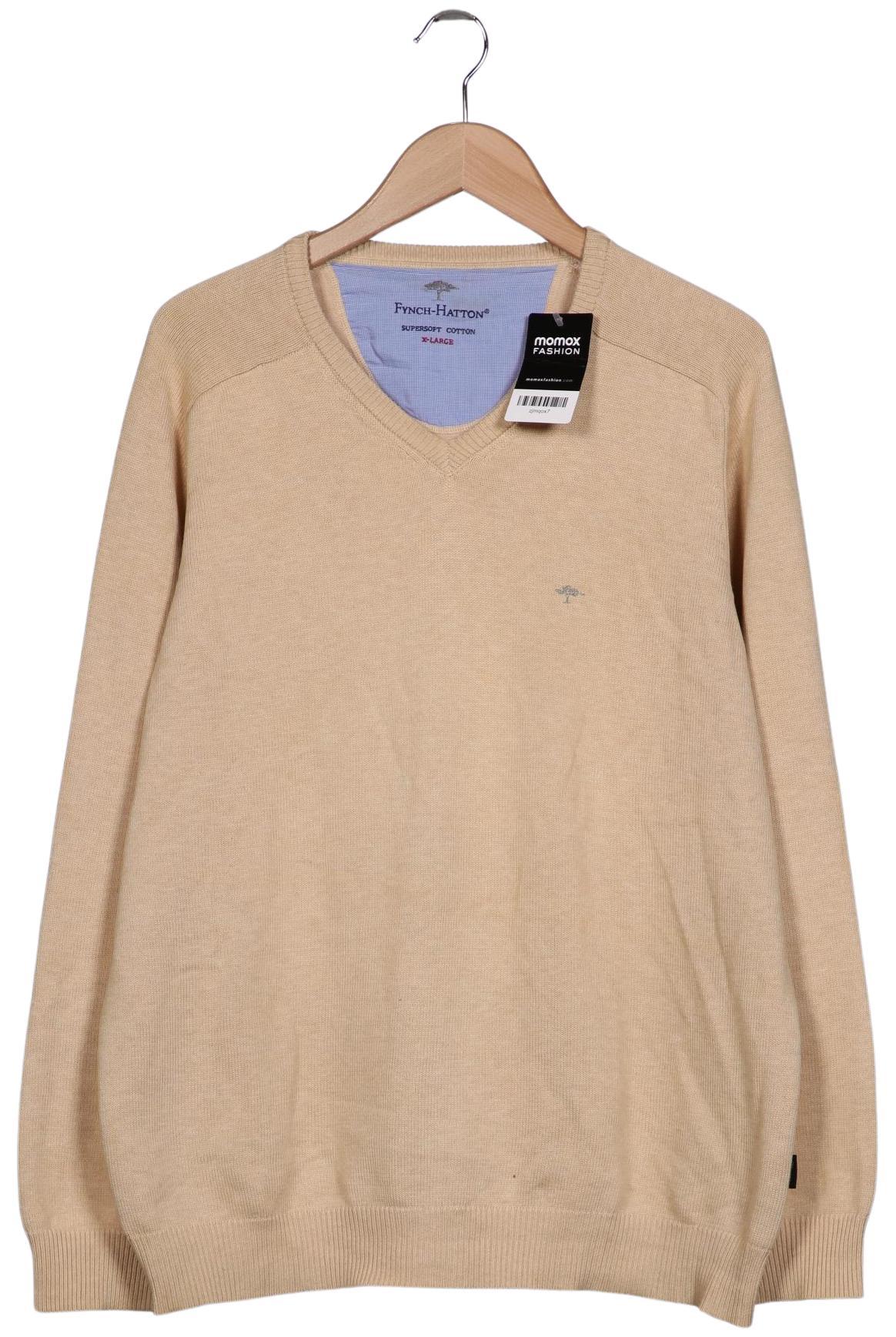 

Fynch Hatton Herren Pullover, beige, Gr. 54
