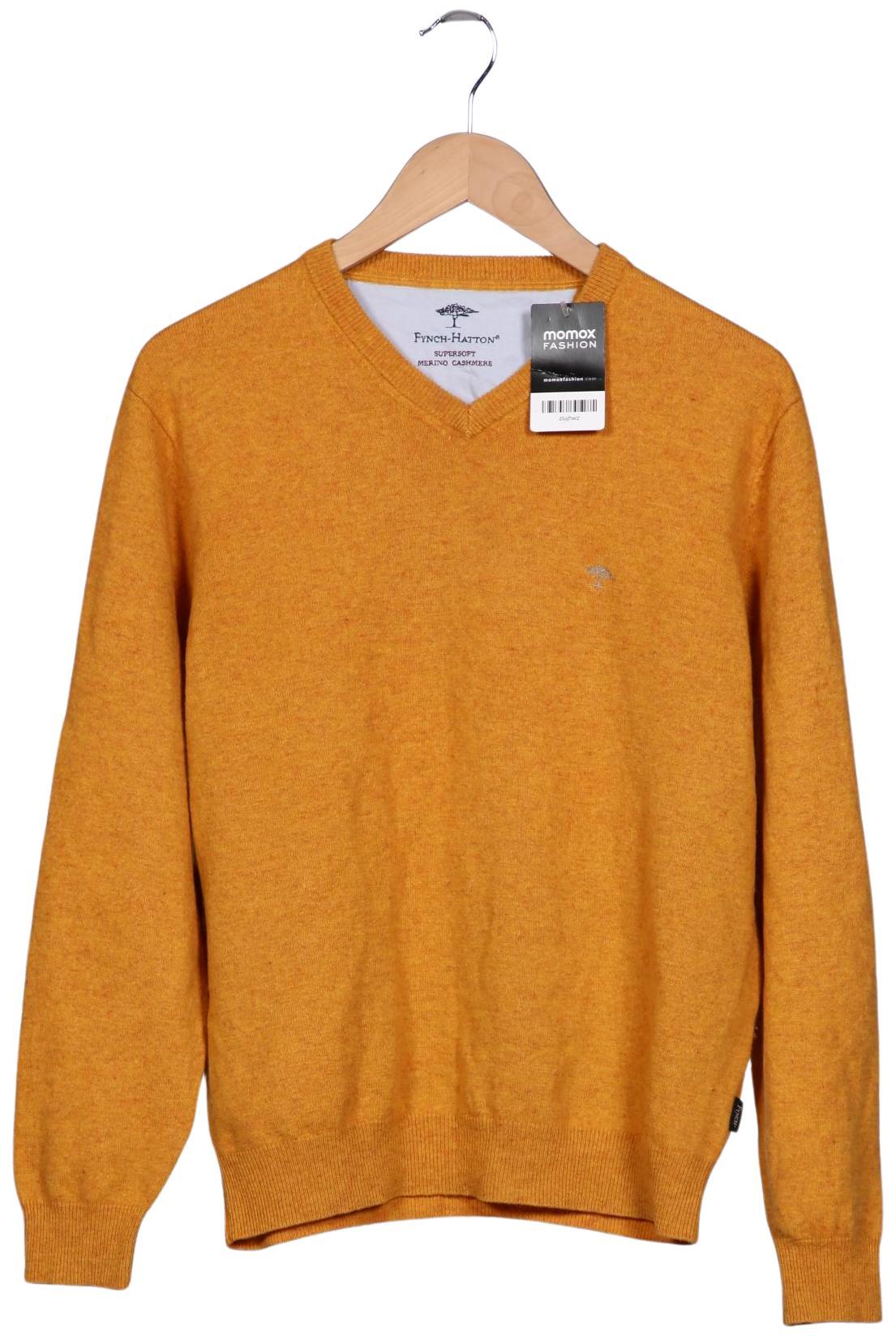 

Fynch Hatton Herren Pullover, gelb, Gr. 48