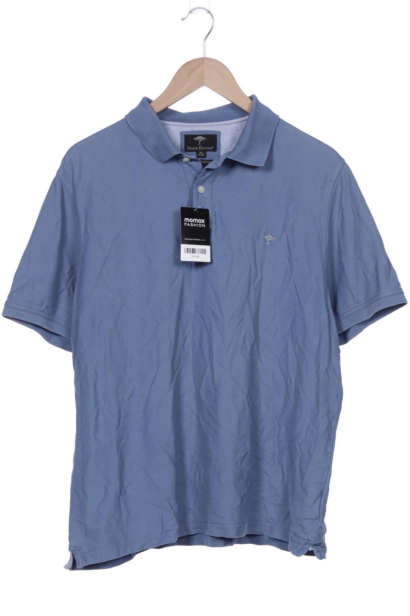 

Fynch Hatton Herren Poloshirt, blau