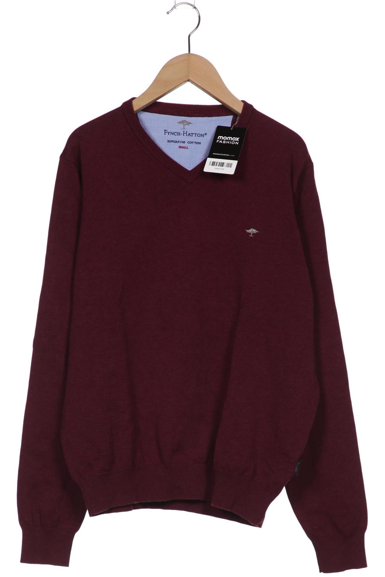 

Fynch Hatton Herren Pullover, bordeaux